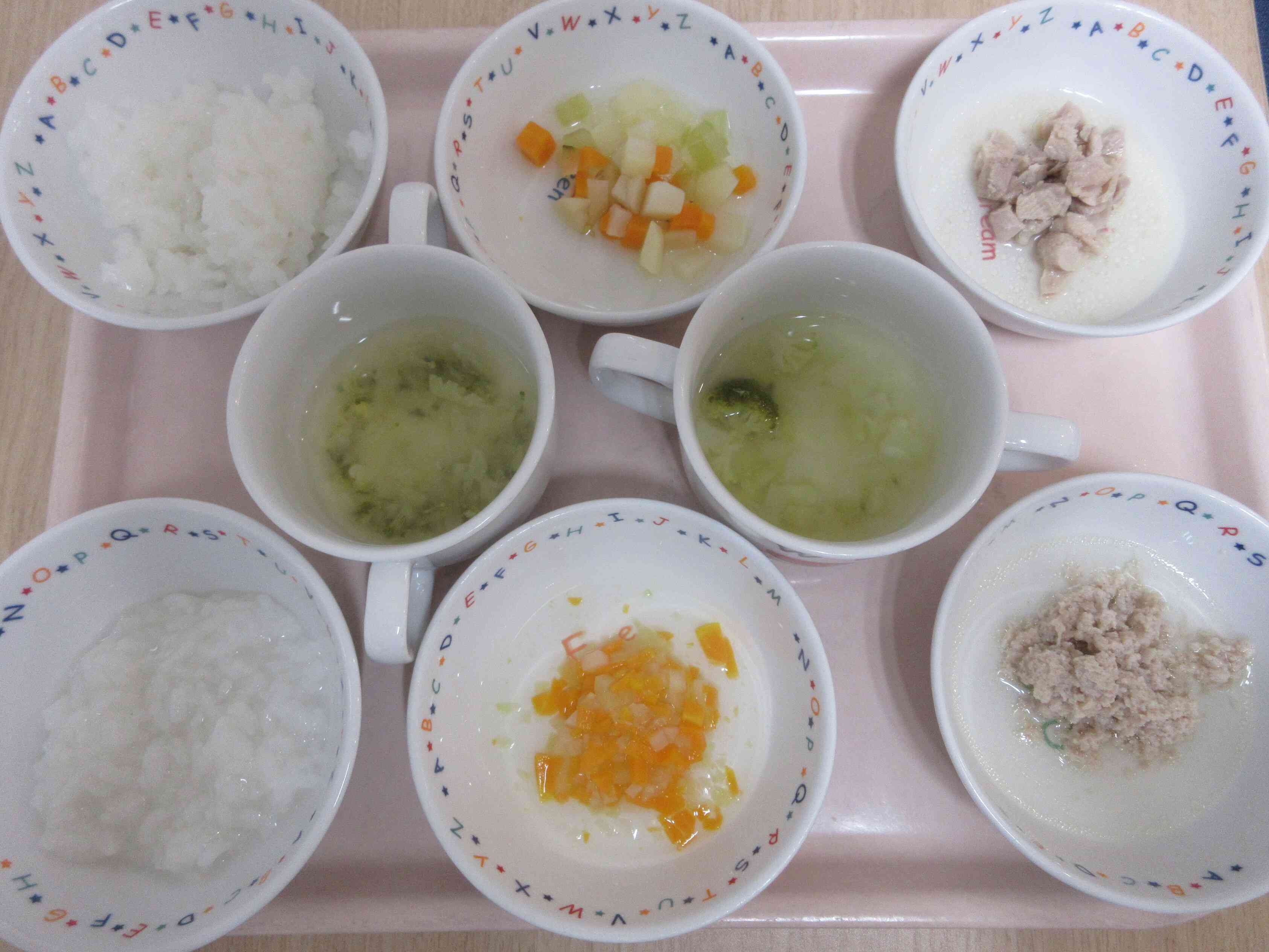 ☆7月28日（月）の離乳食献立☆