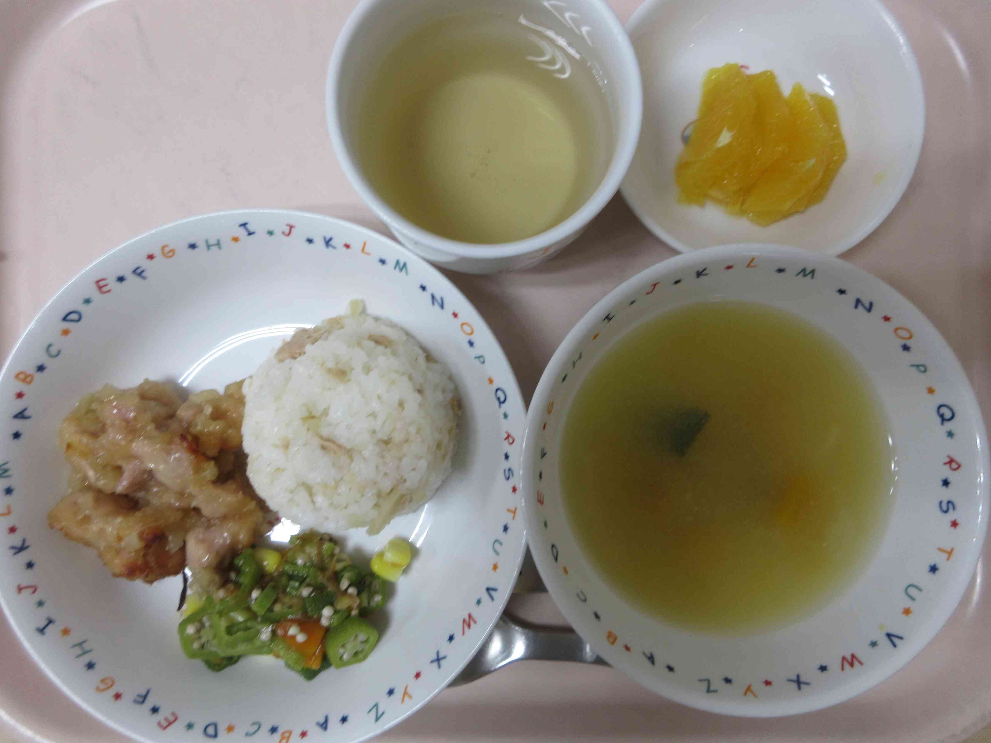 ☆8月25日（月）幼児食献立☆