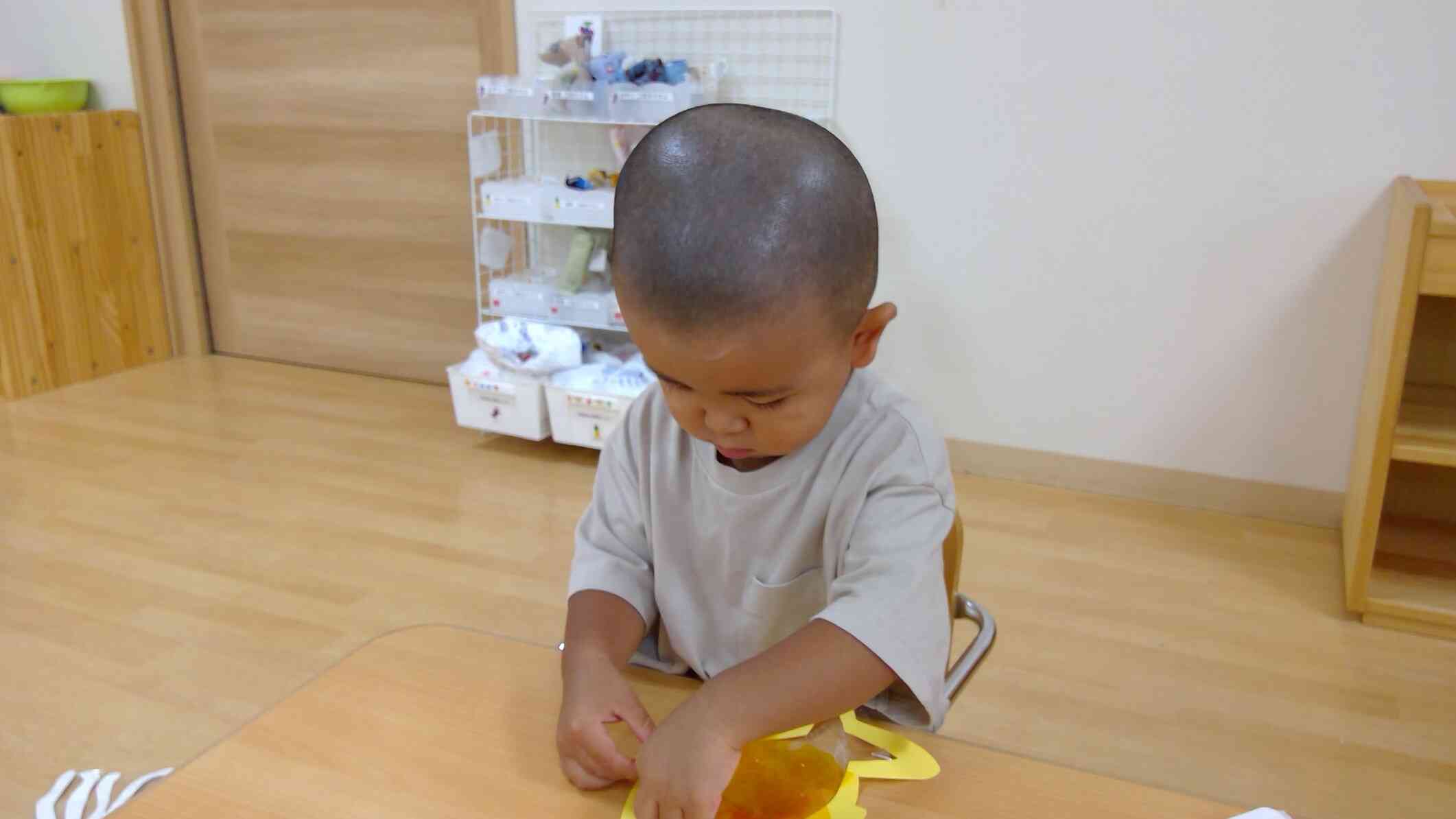 魚作り（1歳児）