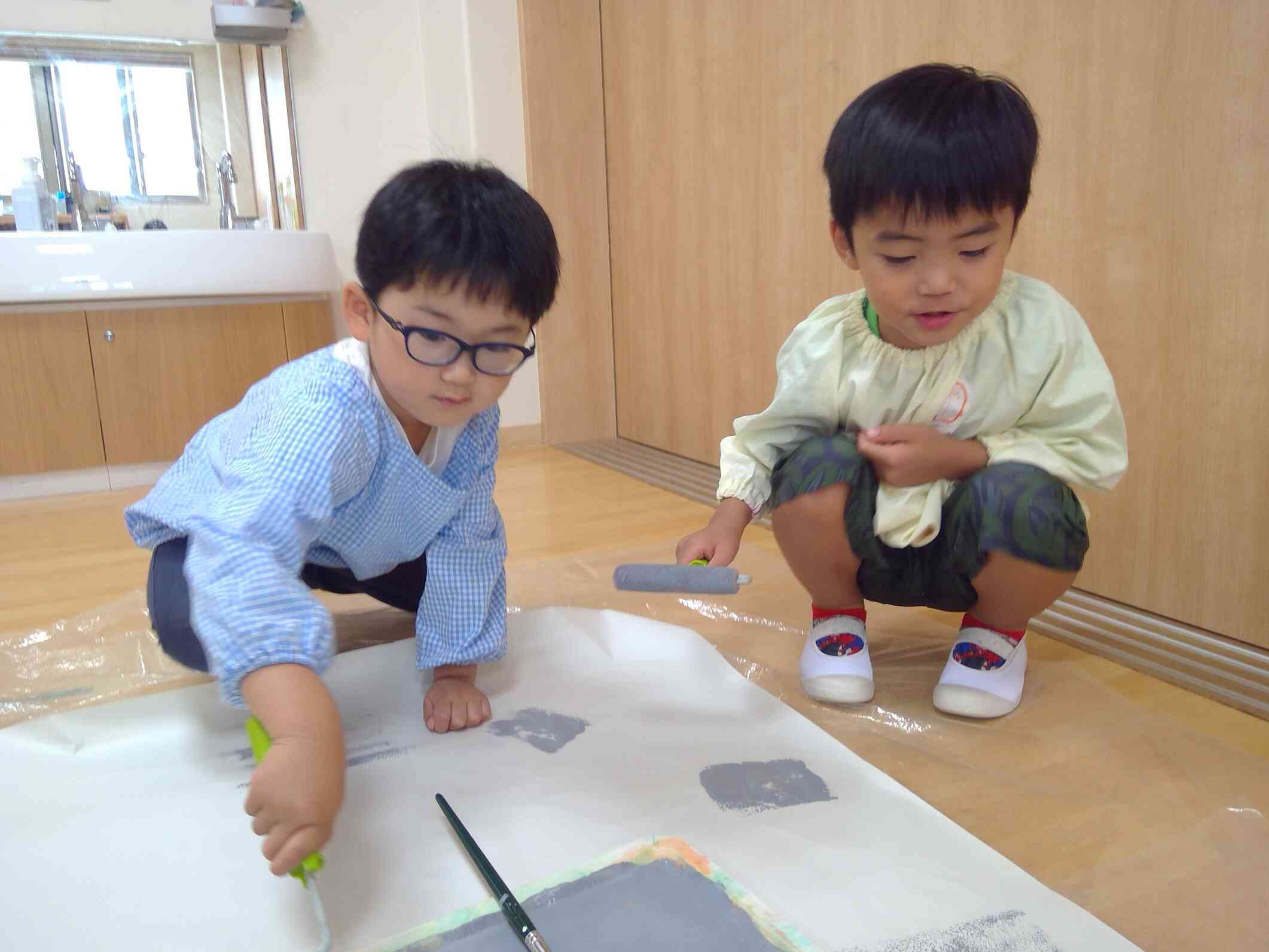 キャンプごっこ①（5歳児）