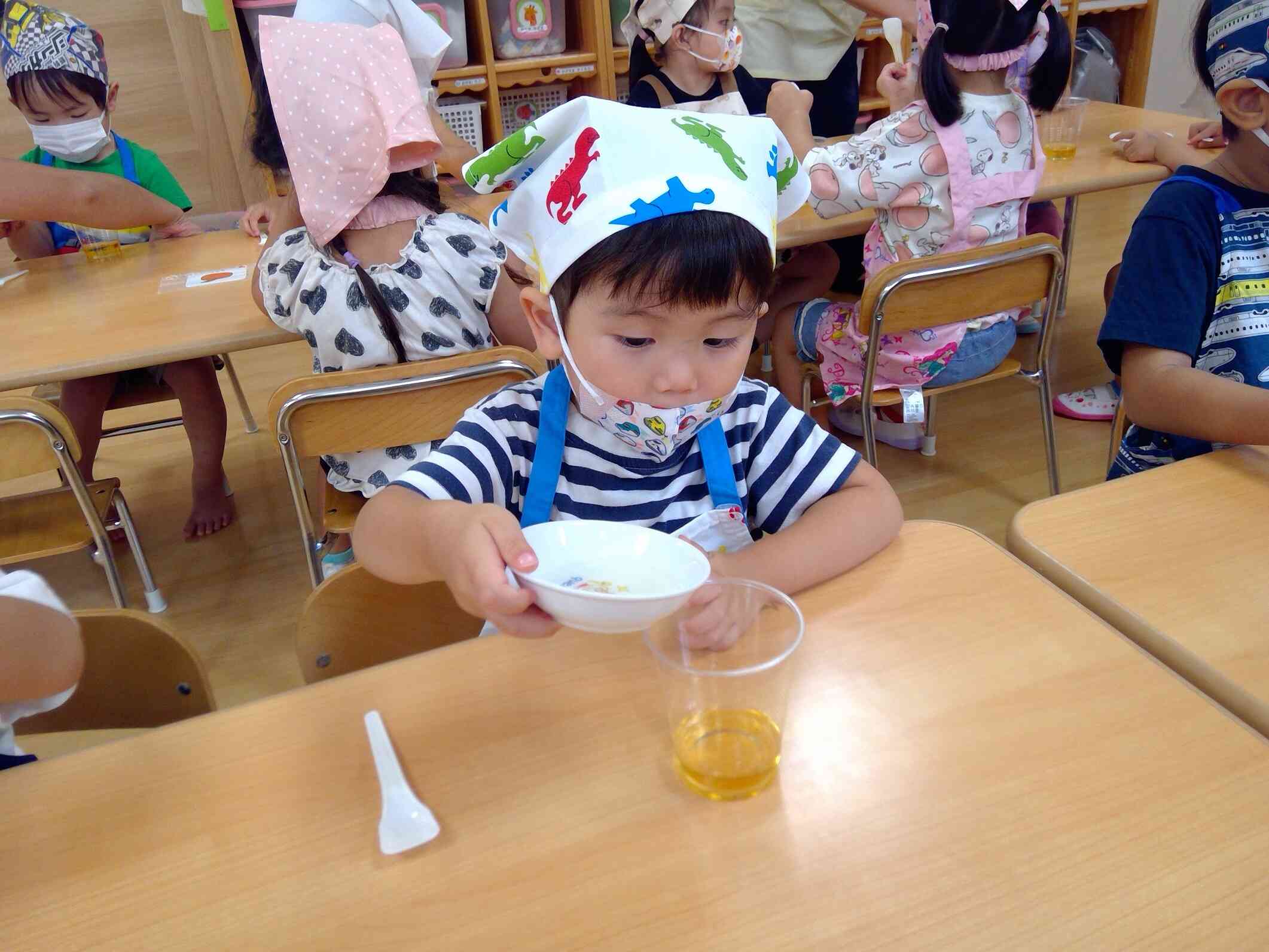 美味しいゼリーができるかな?