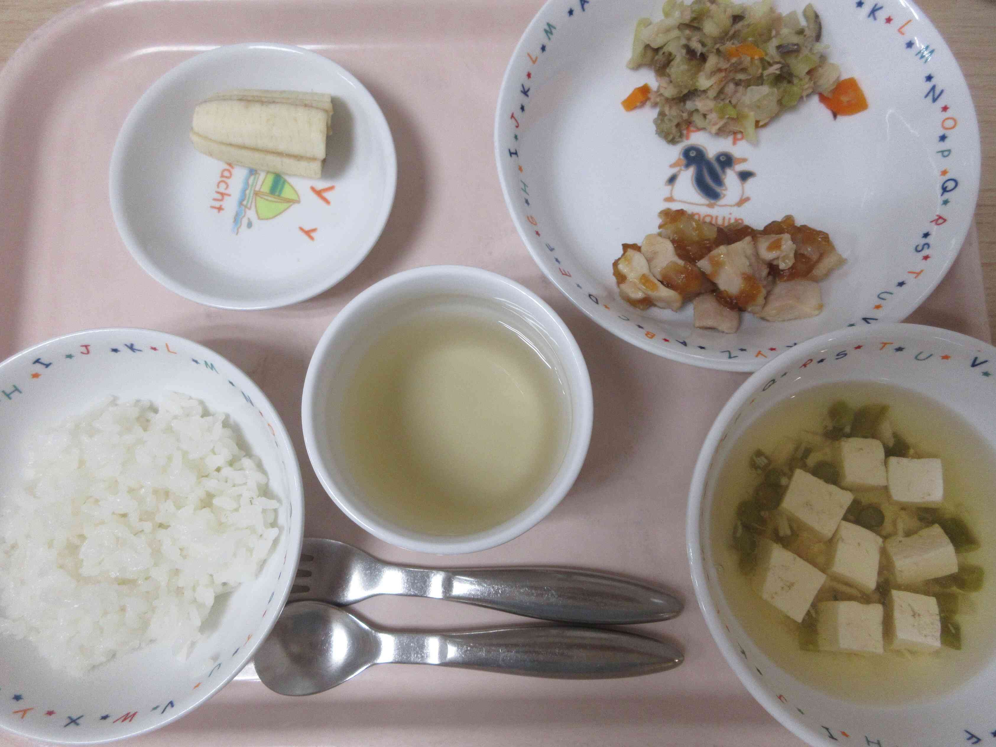 ☆9月2日（火）の幼児食献立☆
