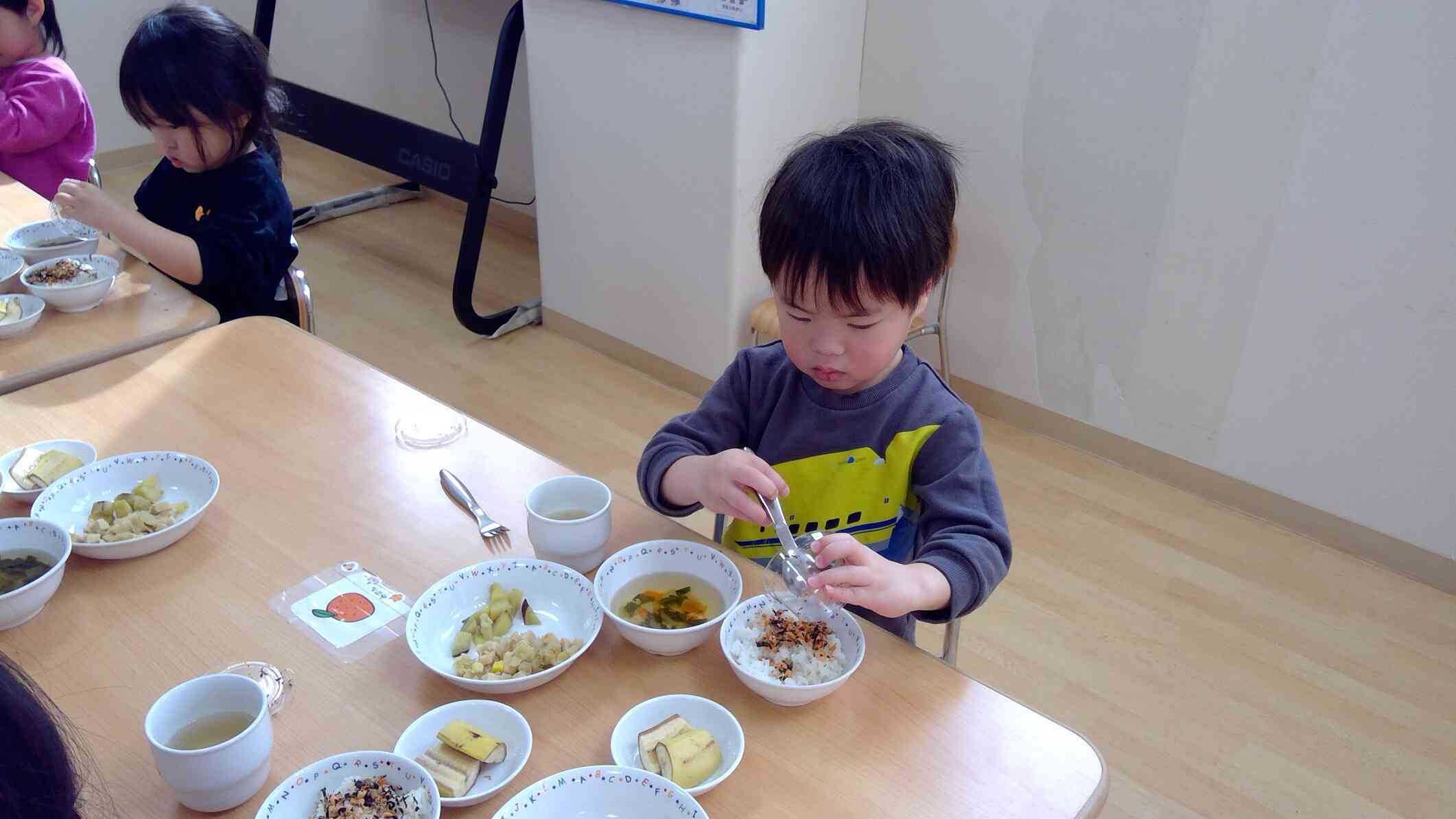 手作りふりかけは美味しいね！