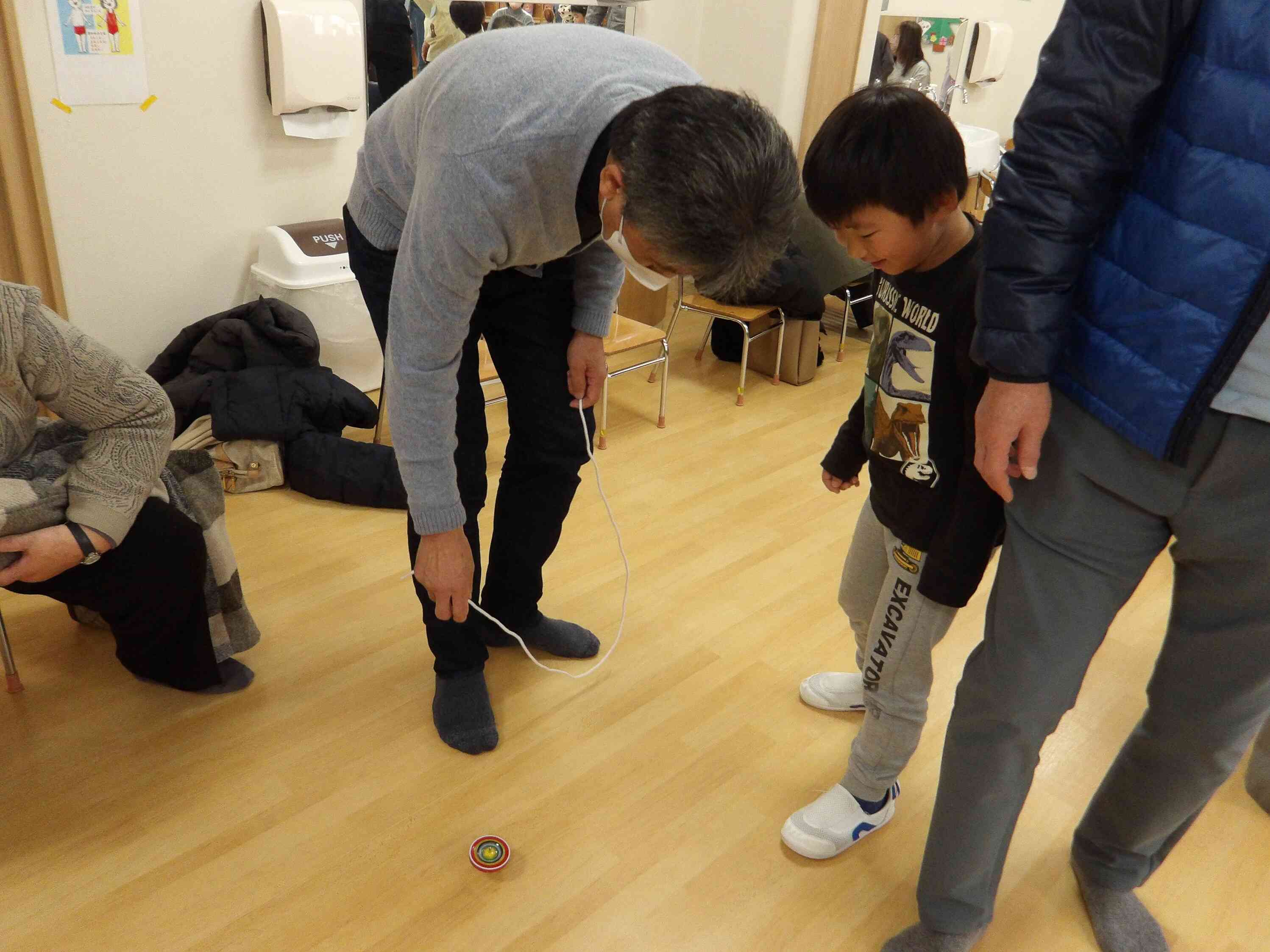 おじいちゃん上手！