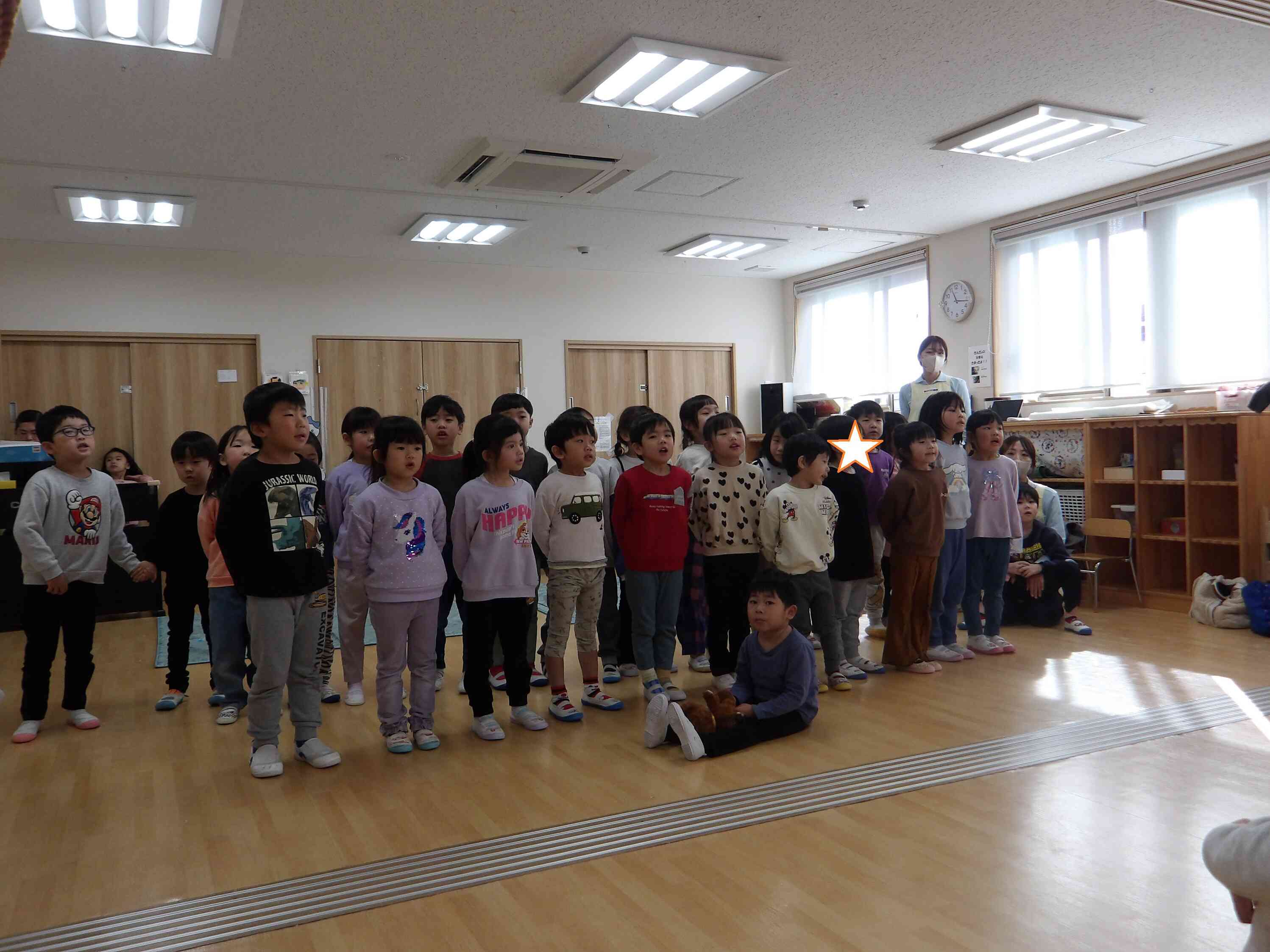 最後は『ありがとうの花』を歌いました！