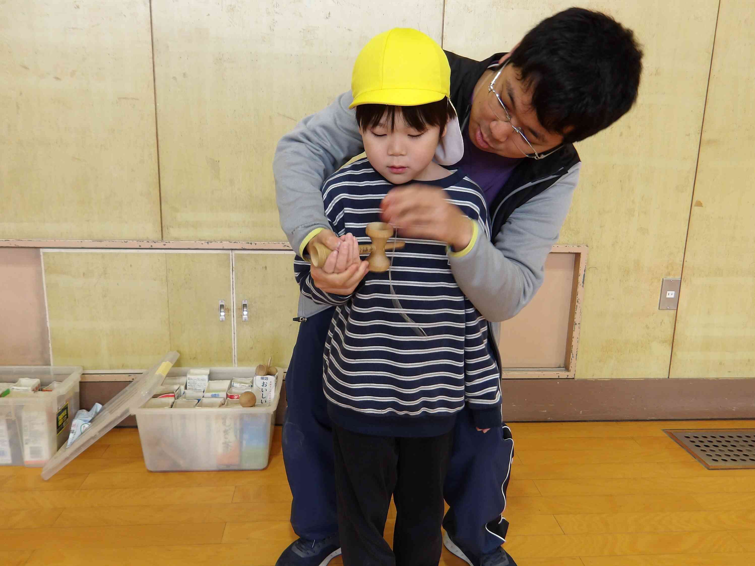 けん玉に挑戦！