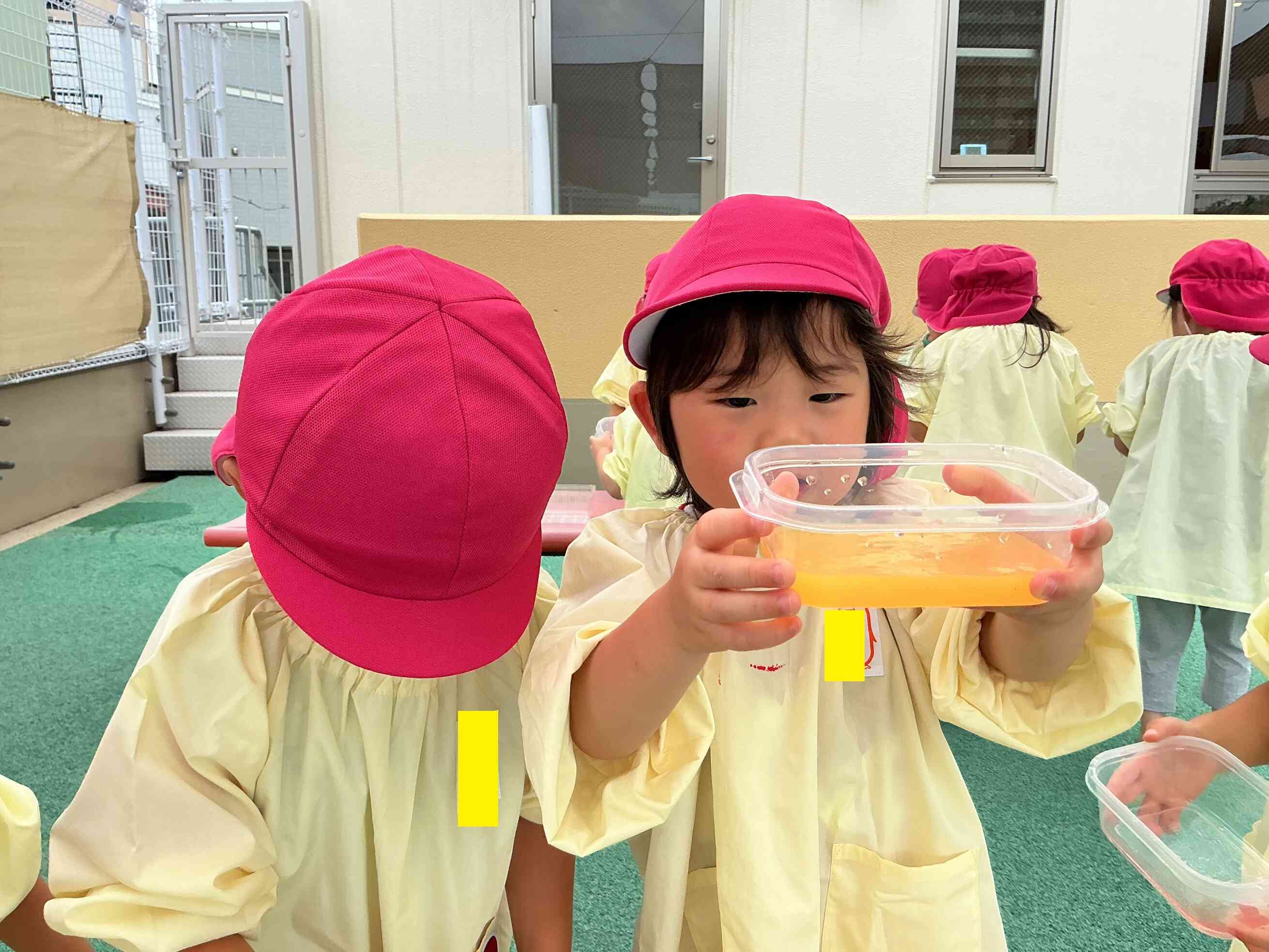 オレンジジュースになったよ！