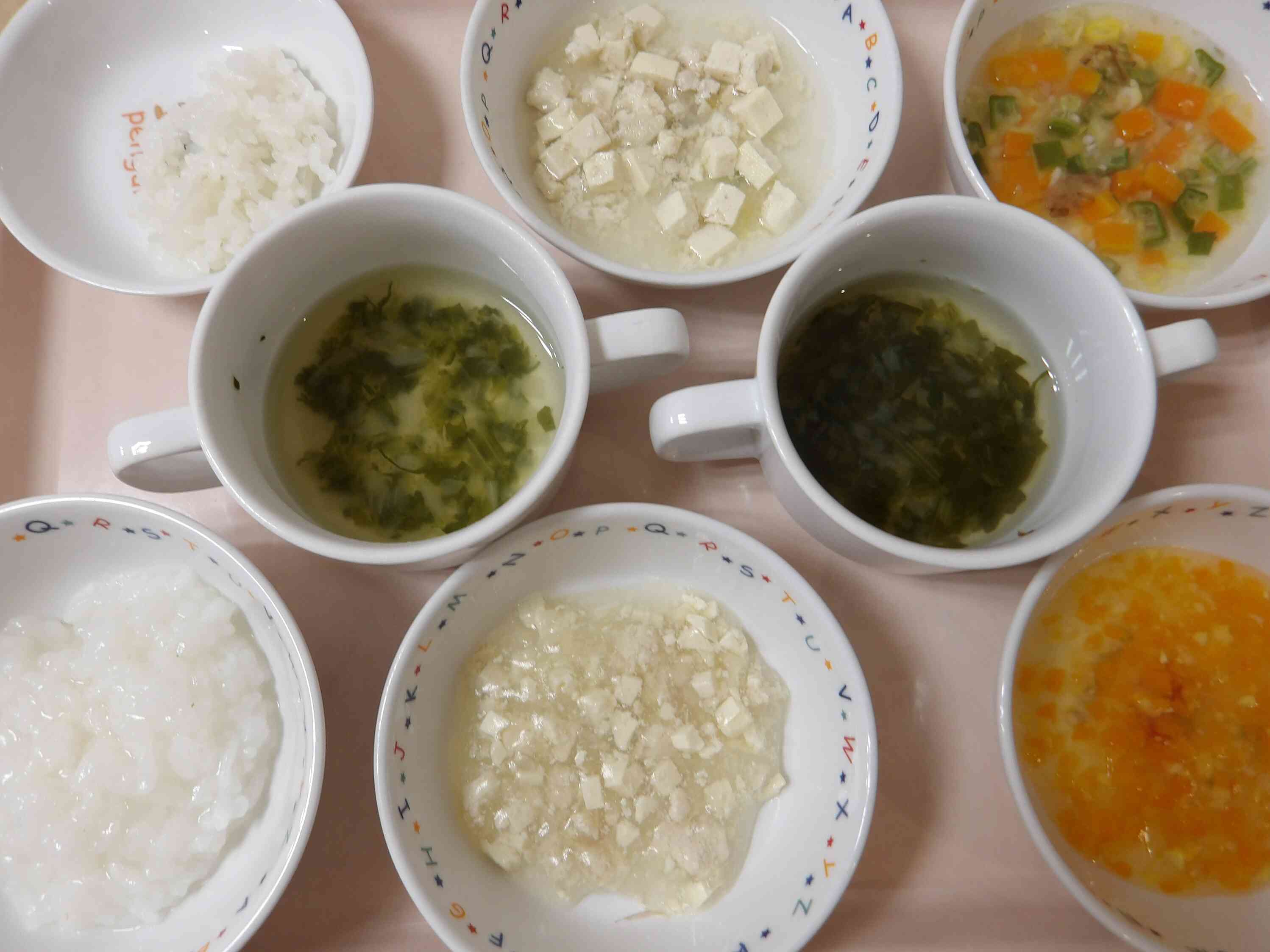 ☆8月24日（月）離乳食献立☆