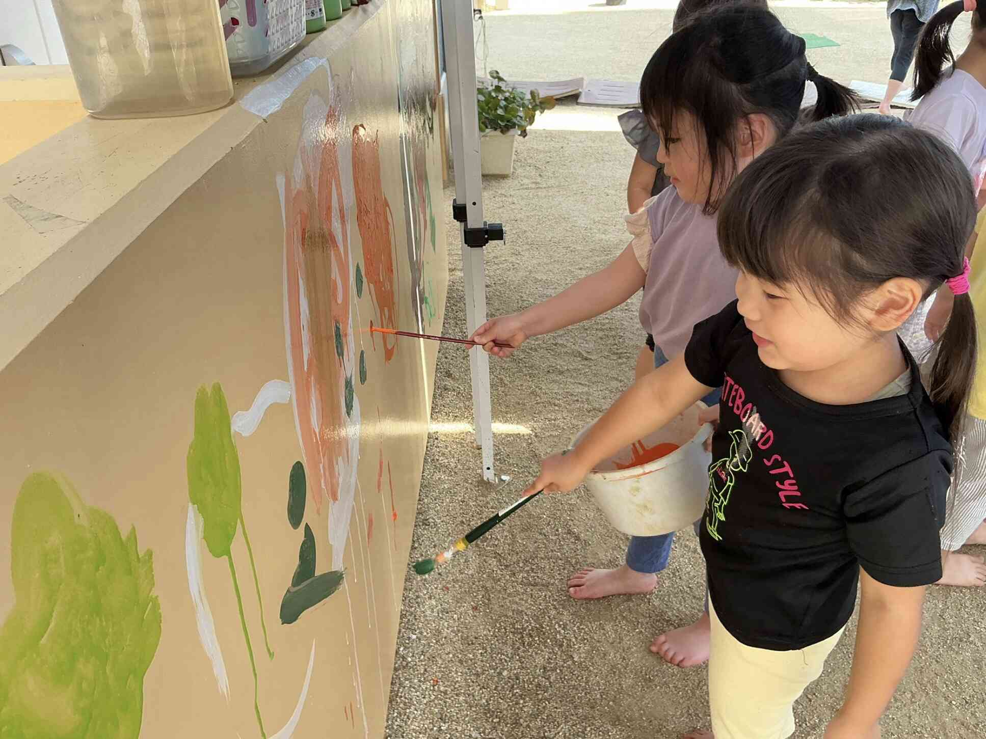 ボディーペインティング(3.4歳児)