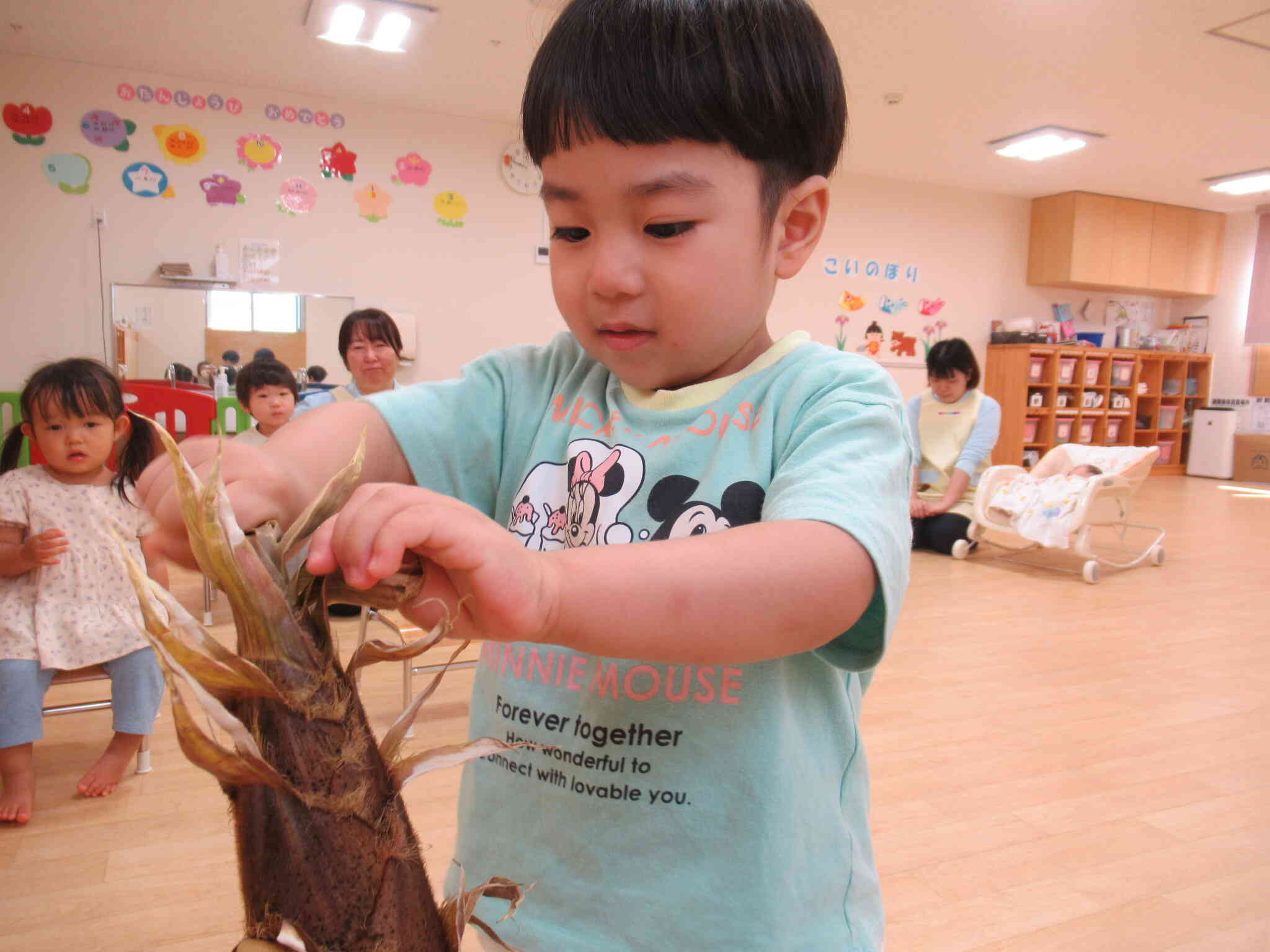 皮をむいてみよう！