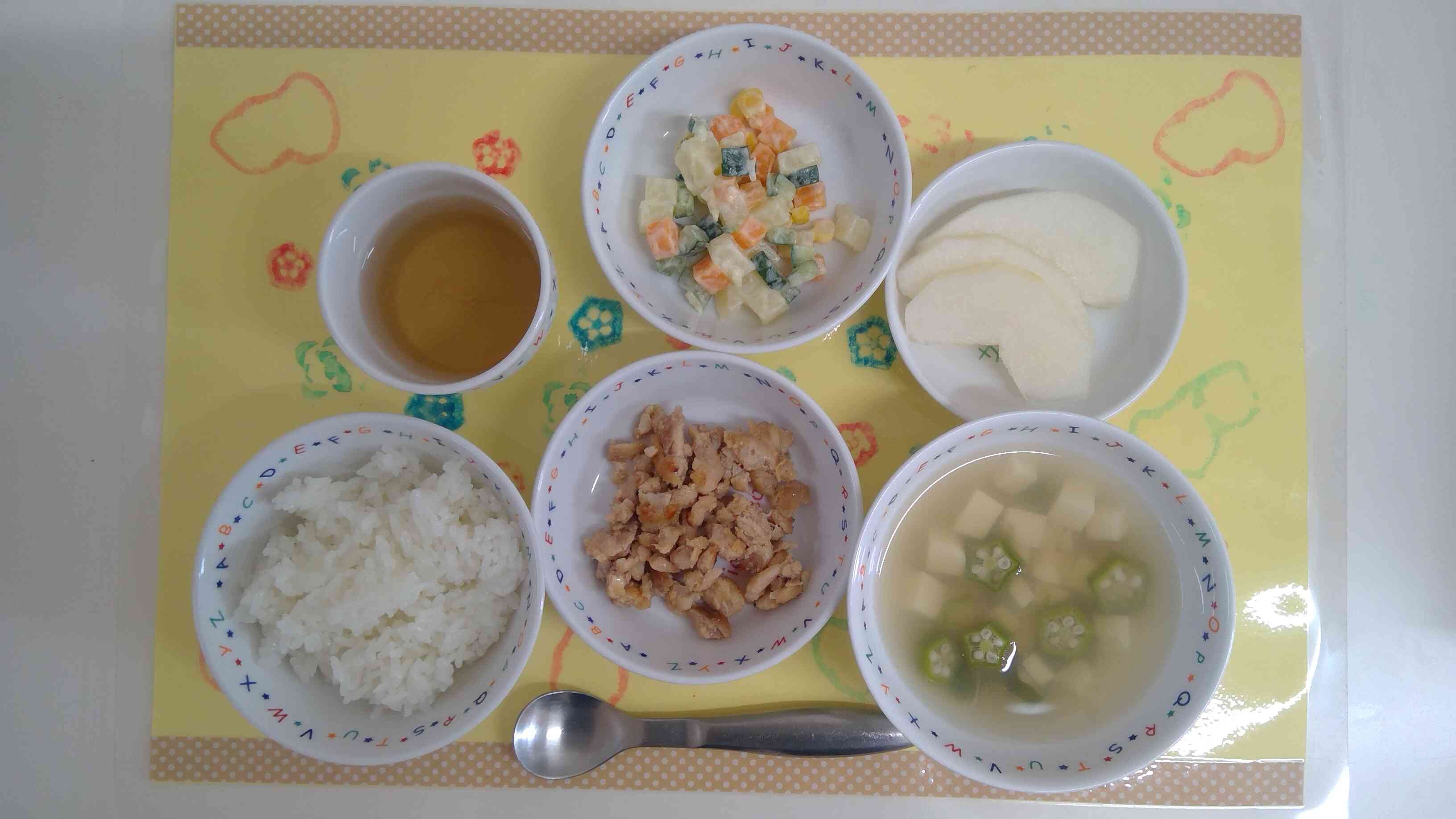8月７日のお昼ご飯