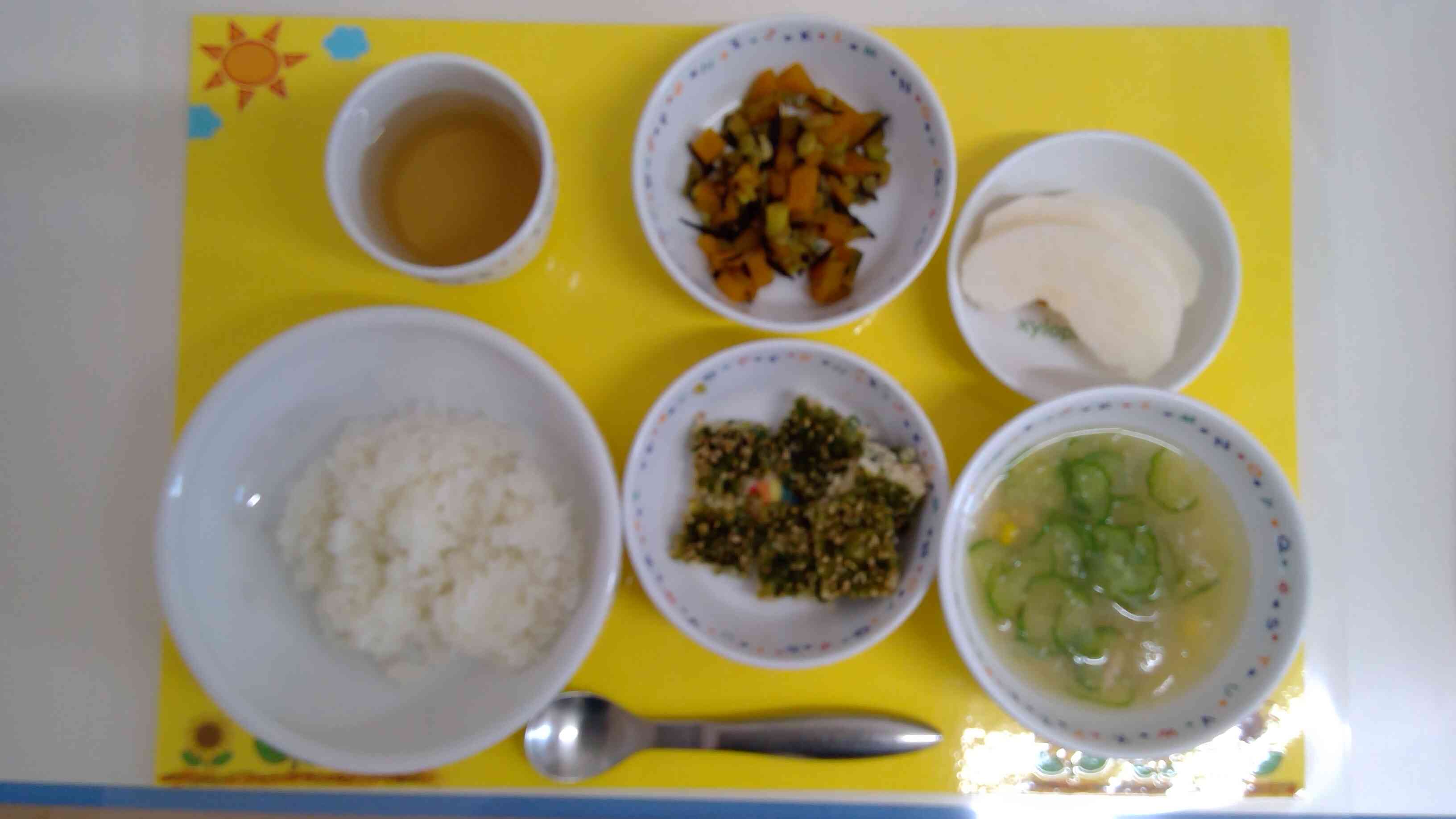 8月18日のお昼ご飯