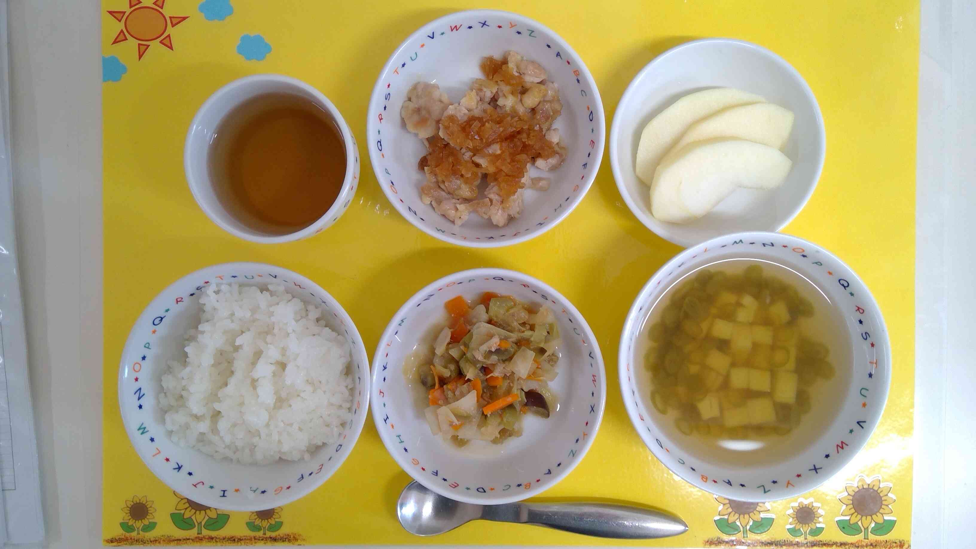 9月2日のお昼のご飯