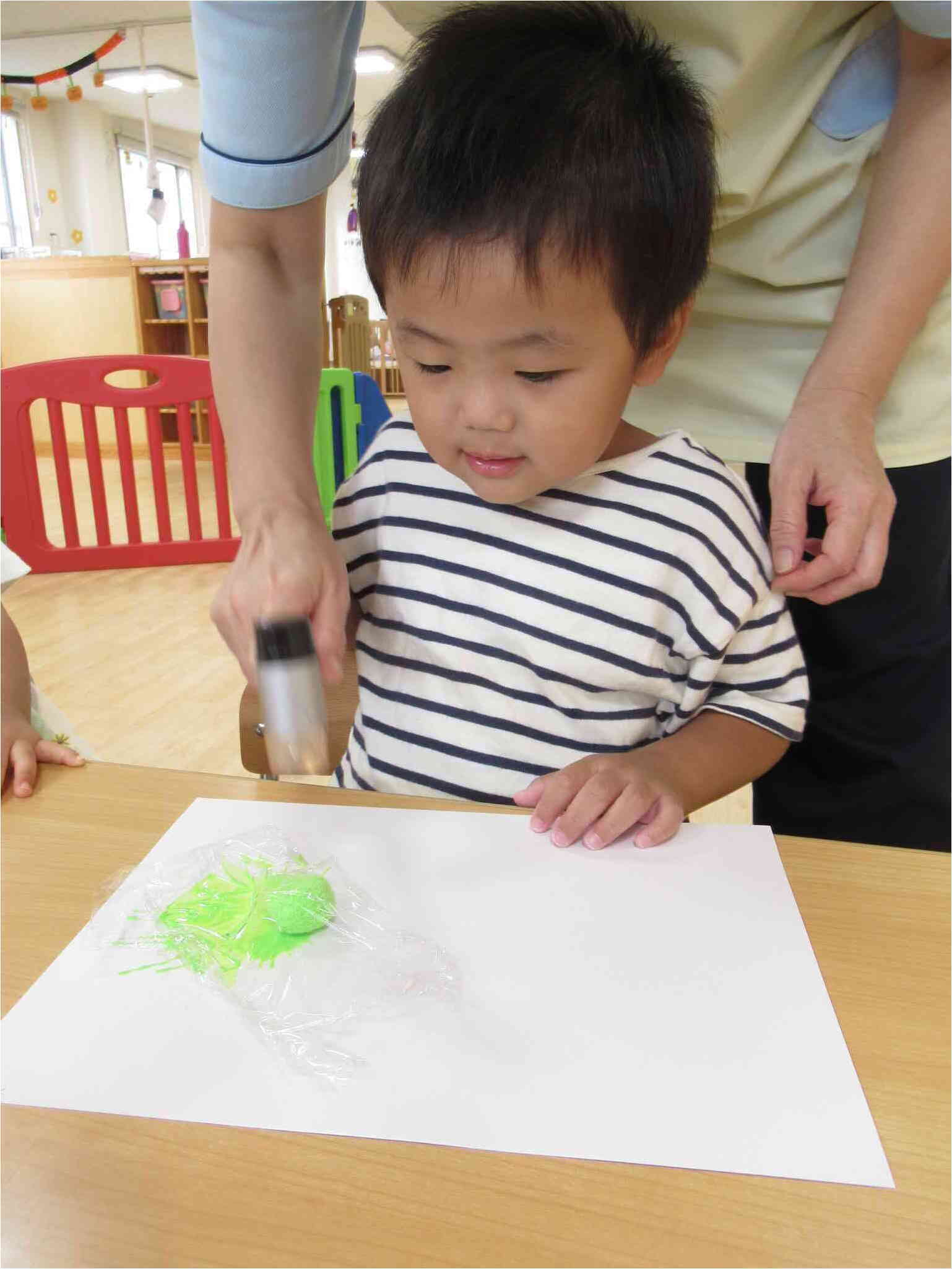 先生と一緒にポンッ!