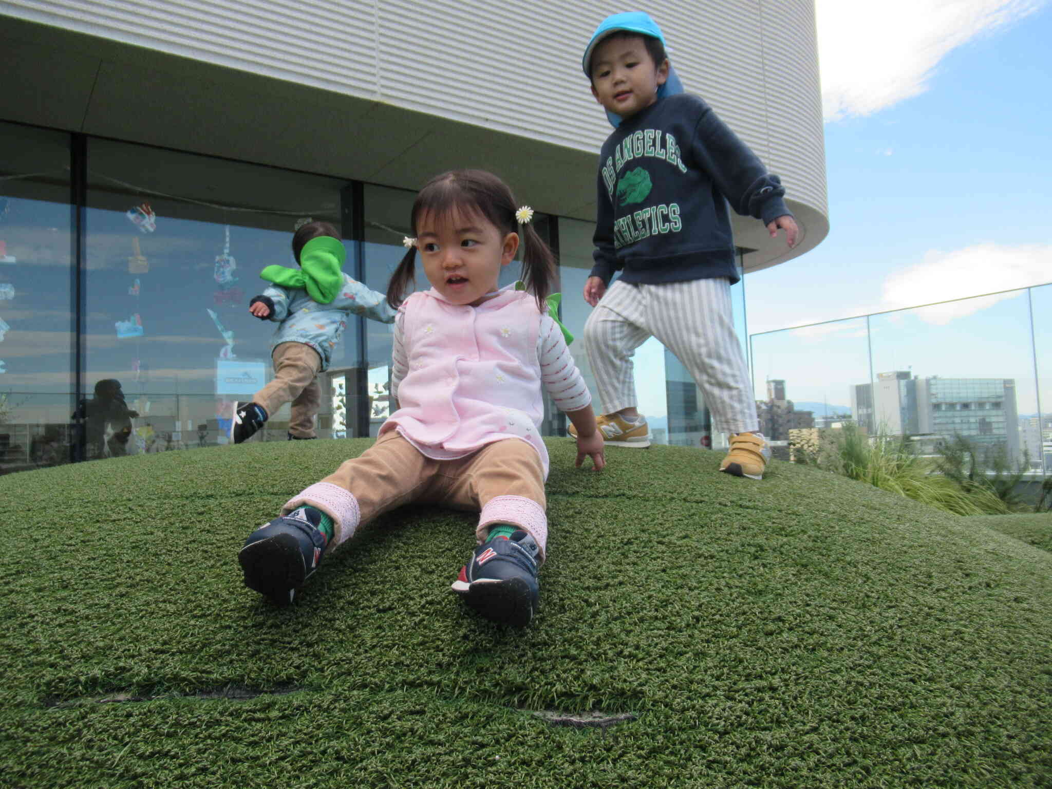 ＊アミュプラザのお庭に行ってきたよ＊