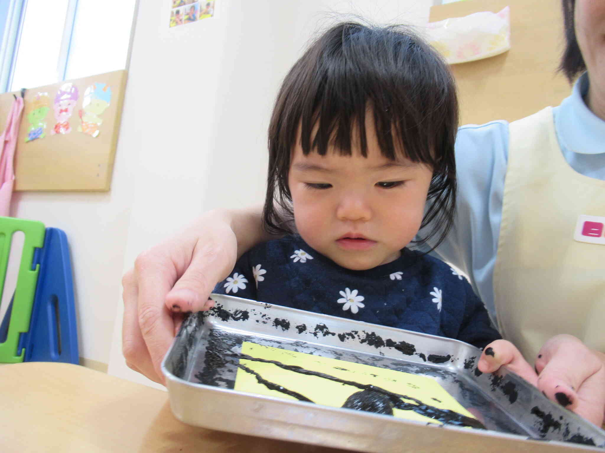 コロコロ模様付いてる～☆不思議だな～