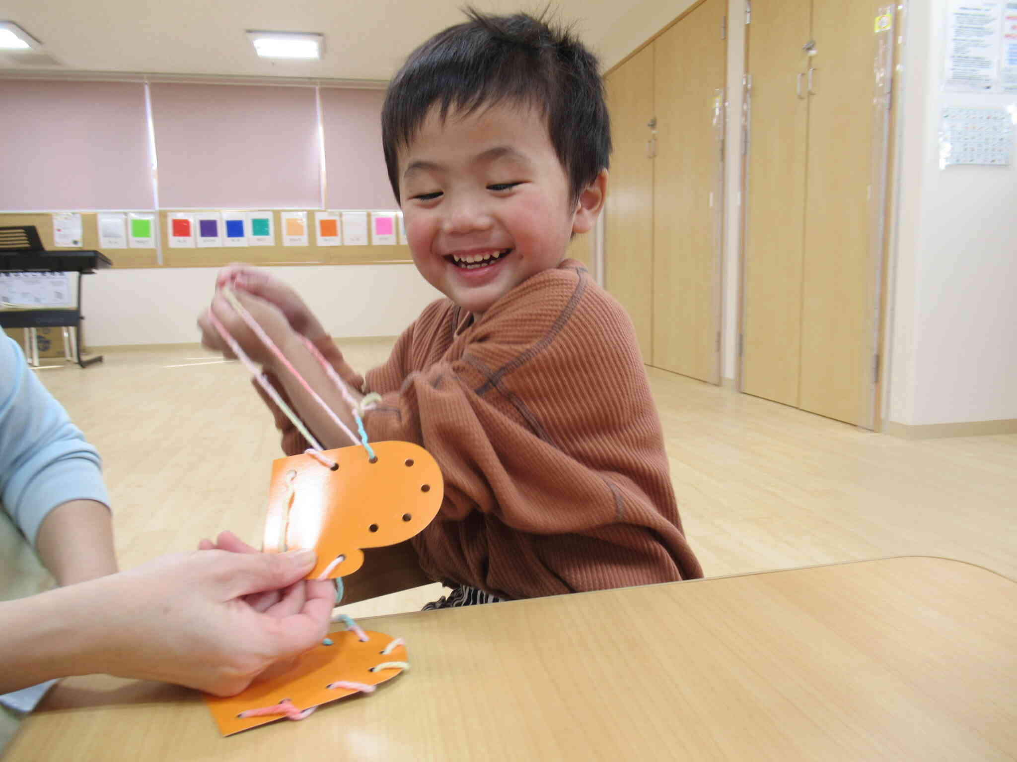 せんせい、持っててね♡