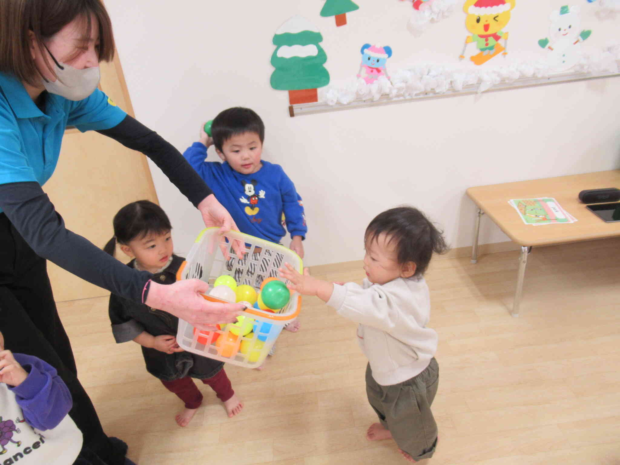 ひよこ組さんも一緒に楽しむよ♡