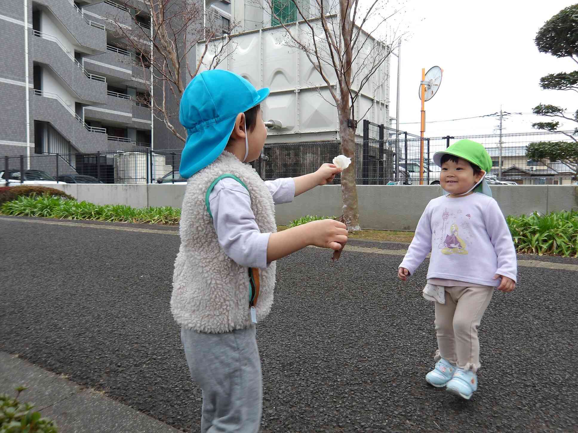 お散歩に行ったよ♪