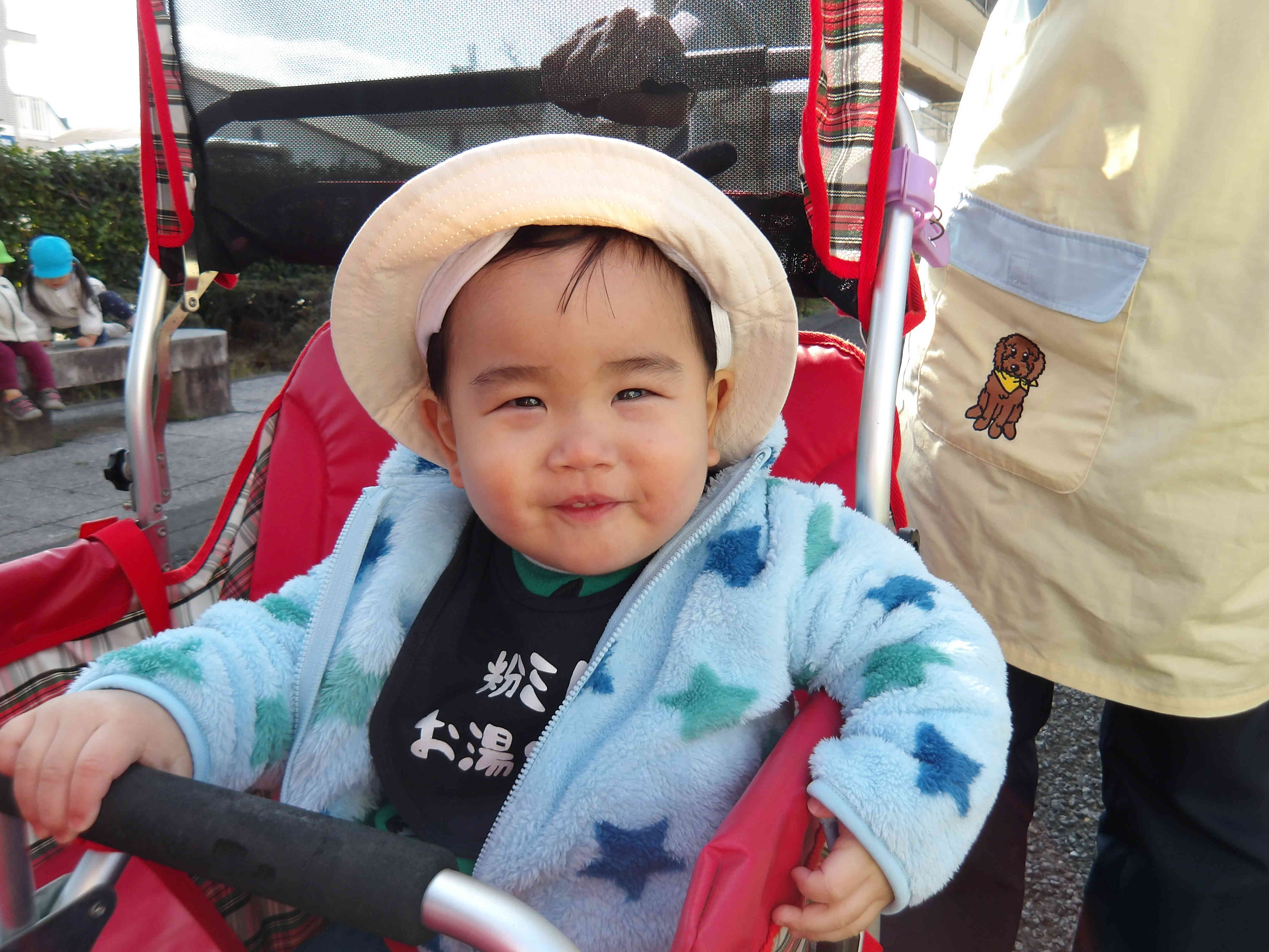 お散歩に行ったよ♪