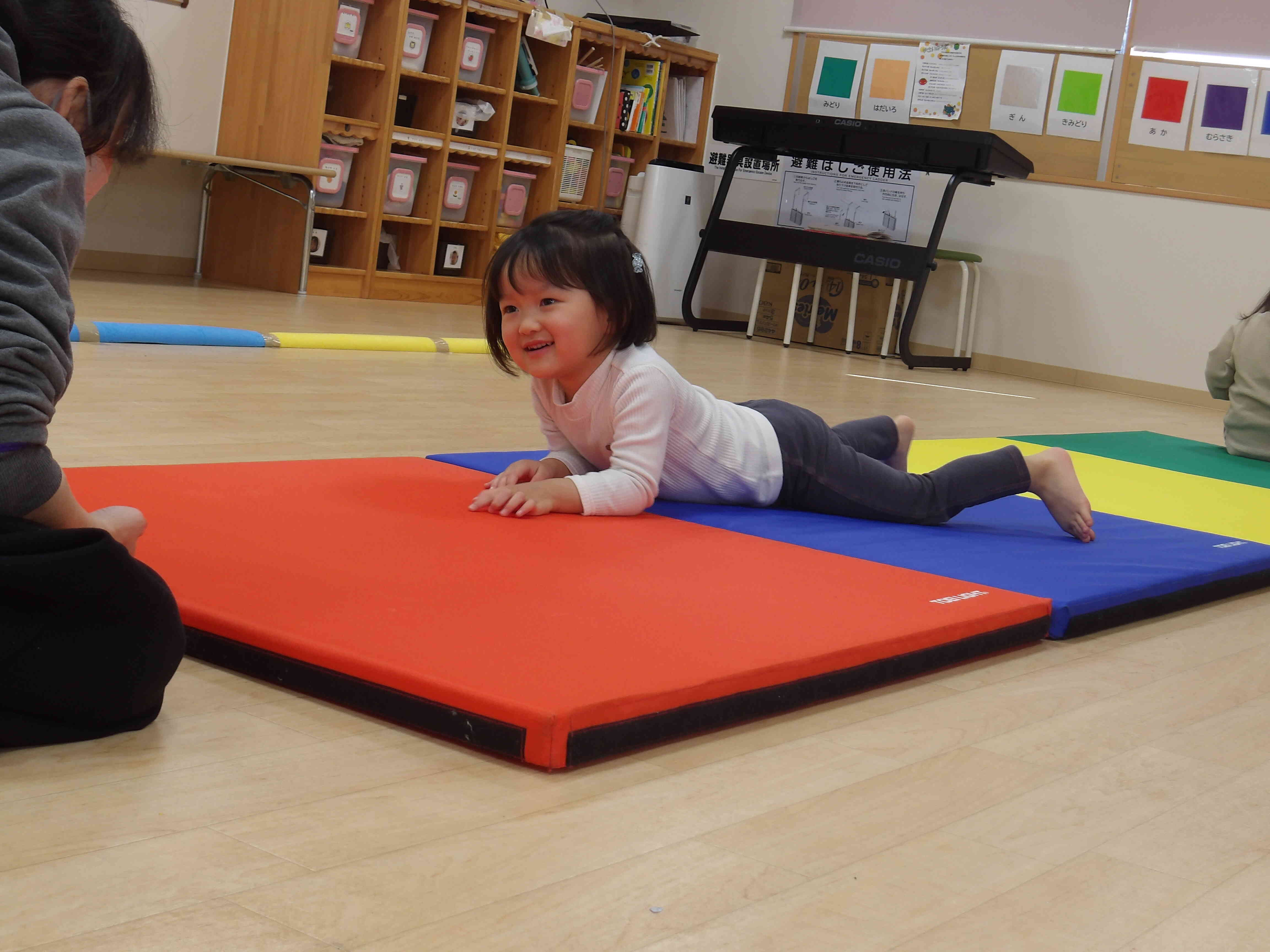 体操教室に参加したよ♪