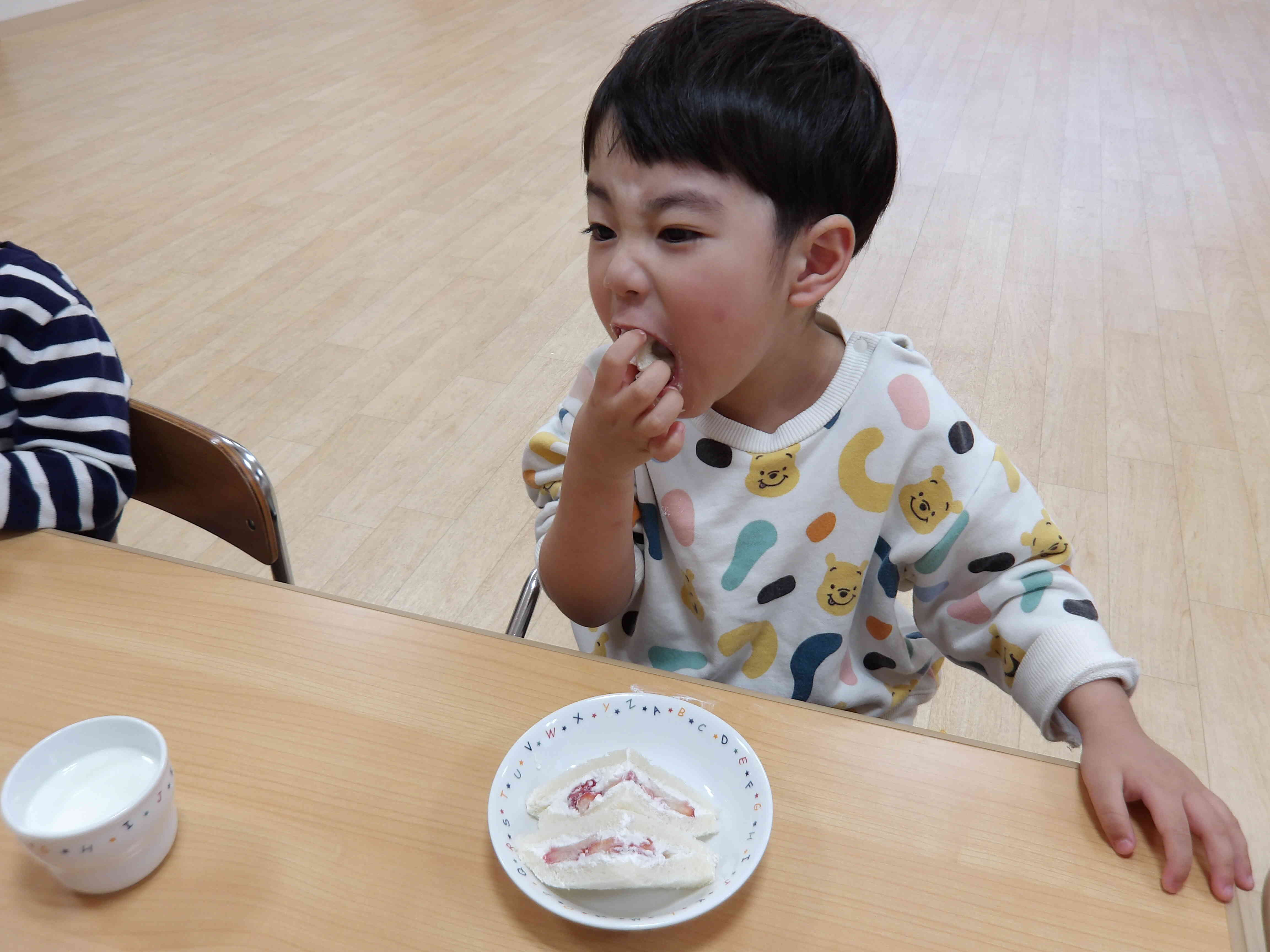 大きなお口で、あーん！！