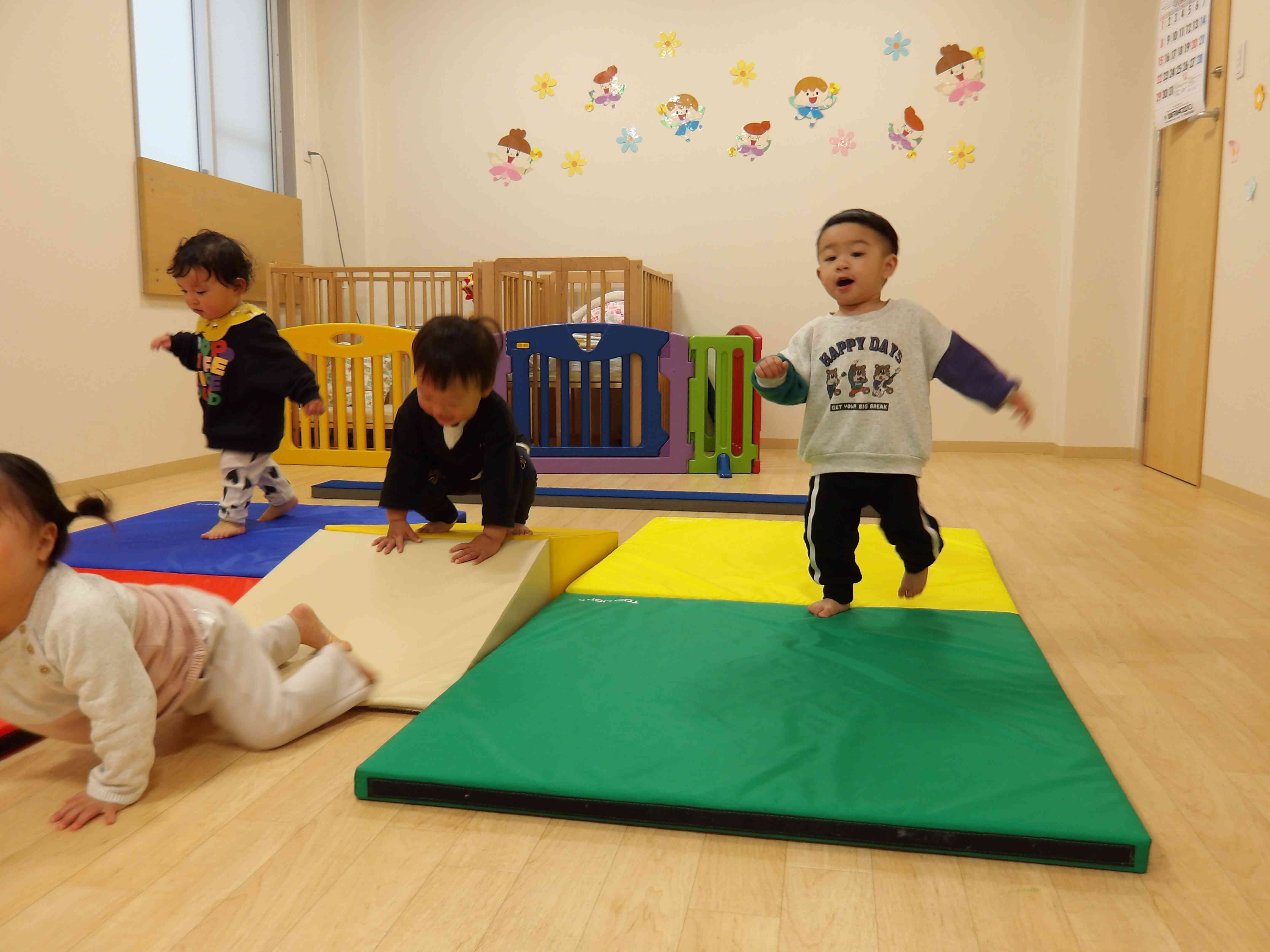 体をたくさん動かして遊んだよ♪