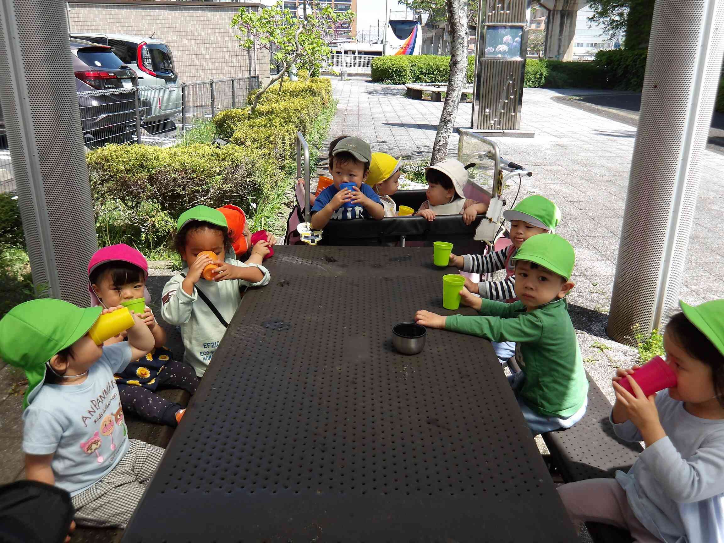 散歩の途中で・・・