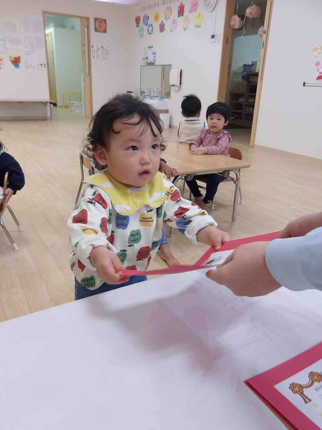 入園・進級式がありました