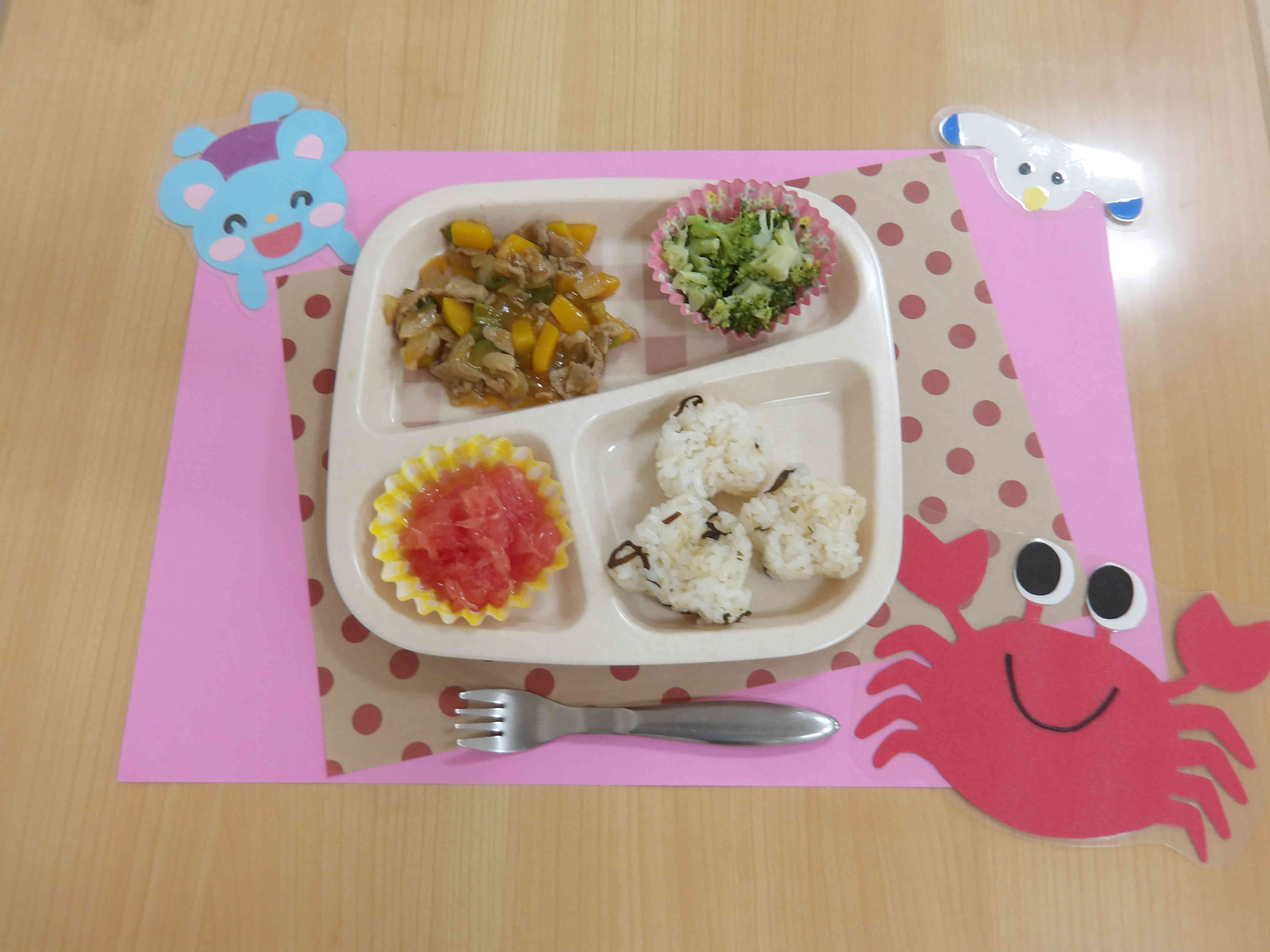 誕生日会プレート☆