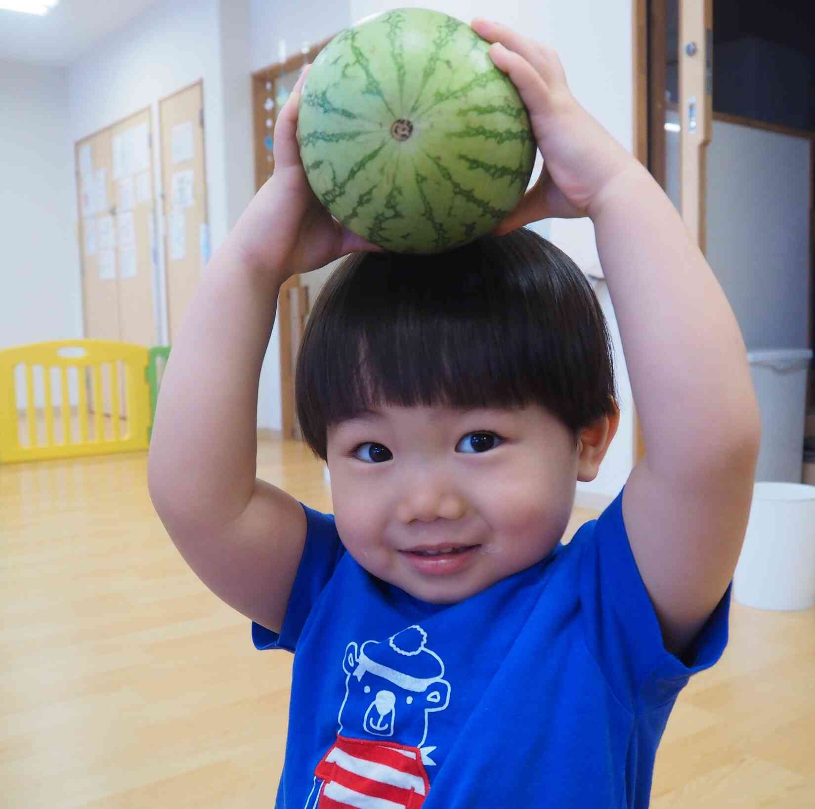 持ち上げたよ！すごいでしょ！！