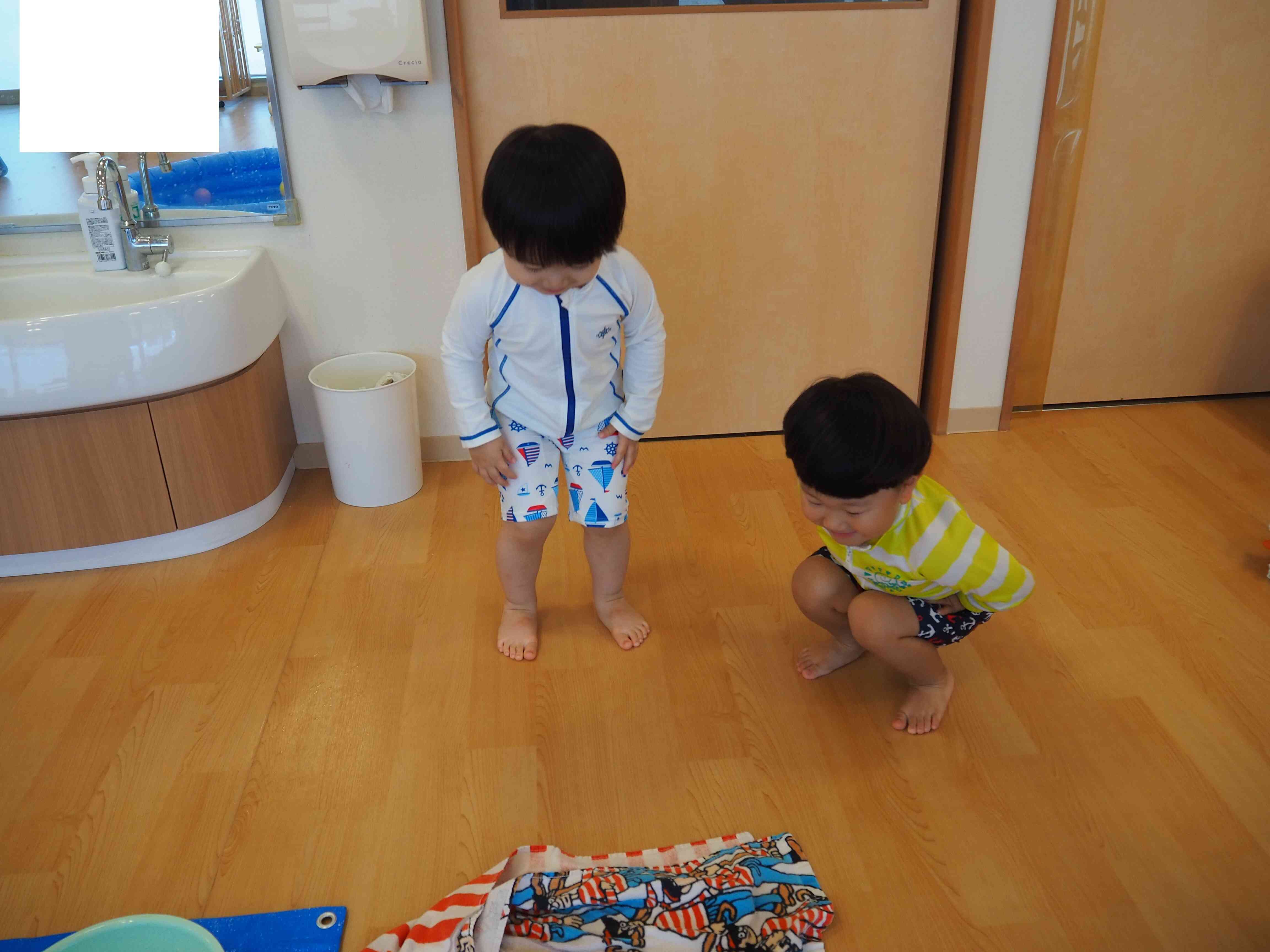 まずは、準備体操!