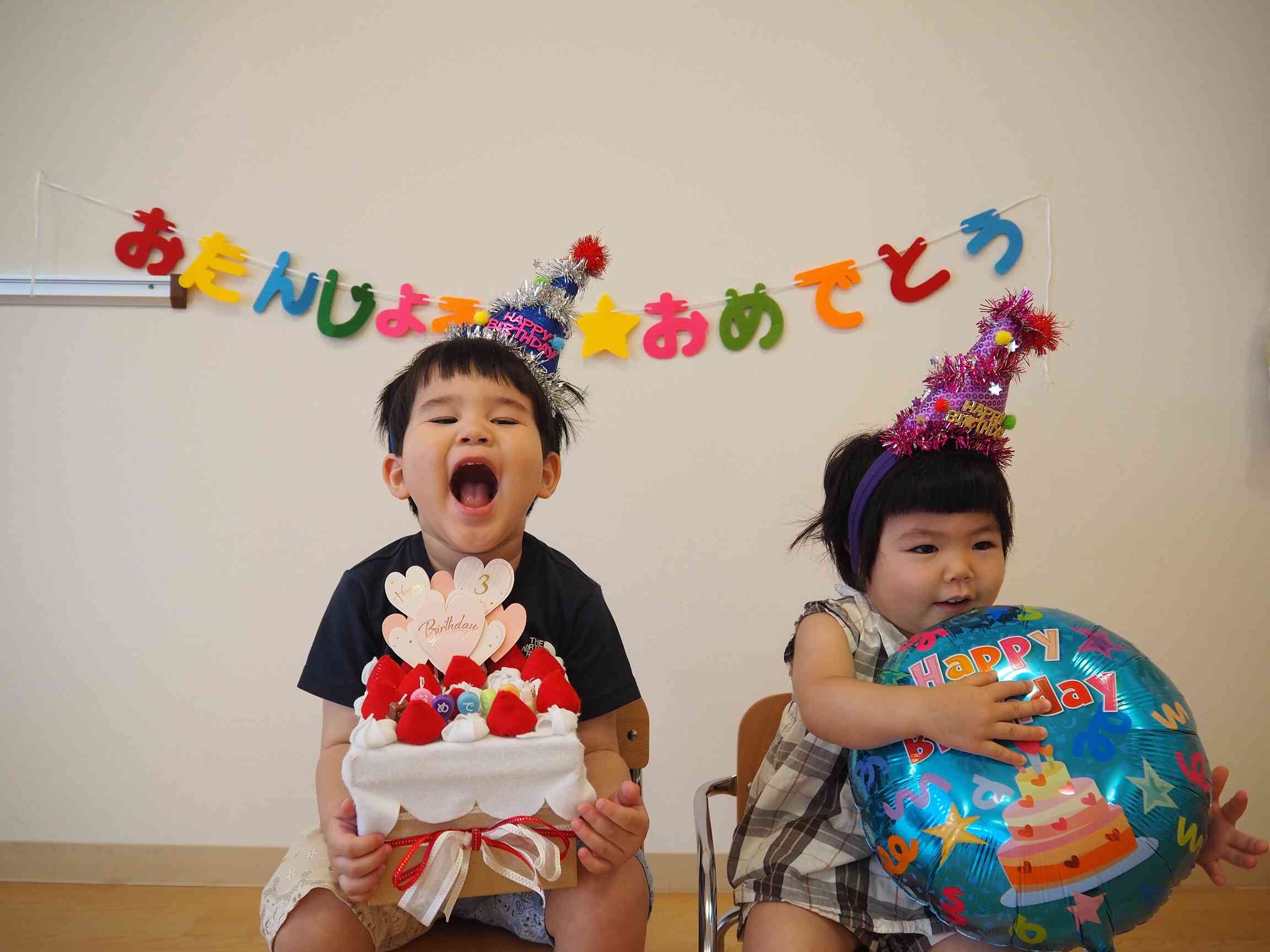 子育てひろば「６月のお誕生日会」