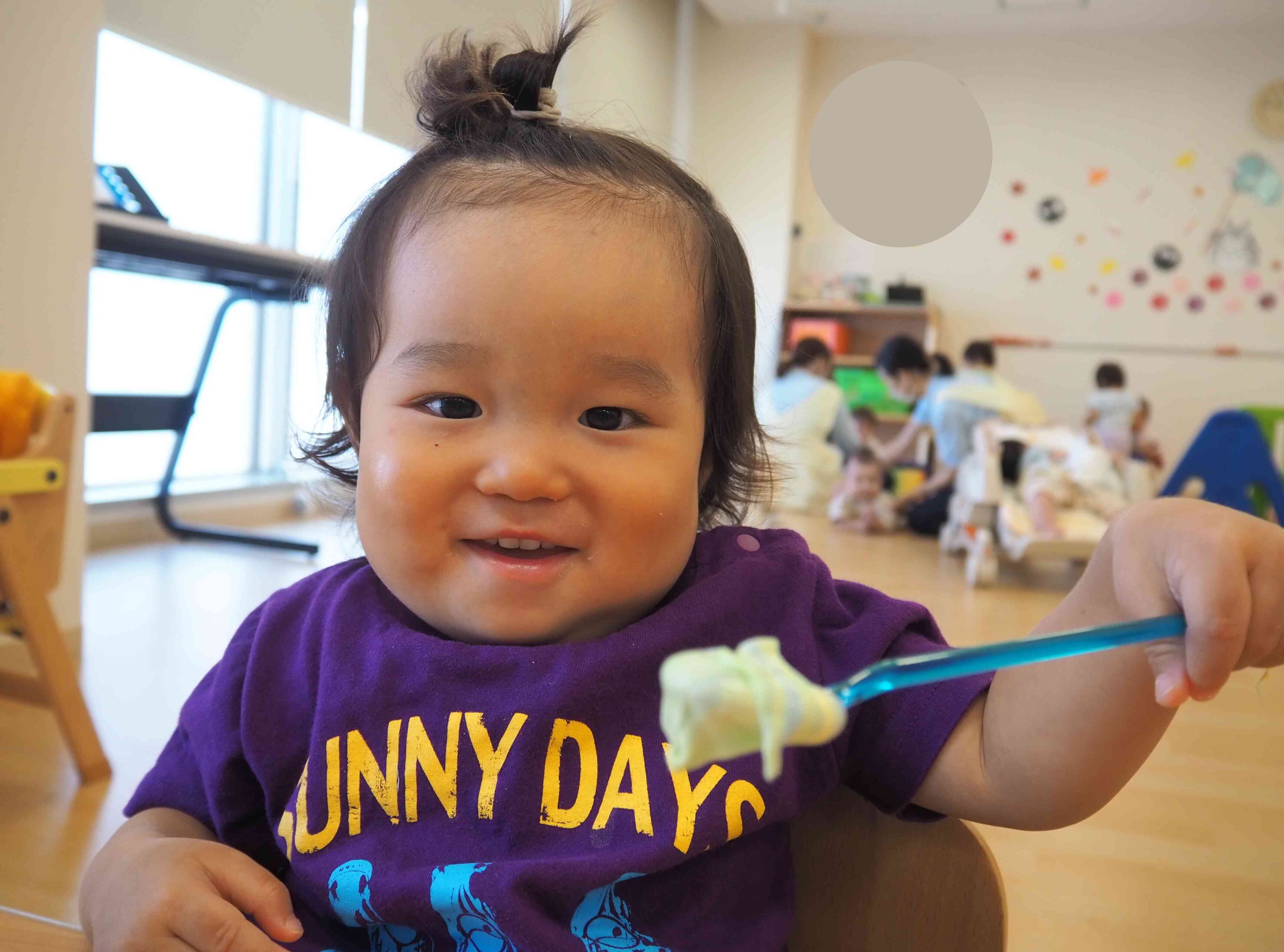 「先生、どーぞ！」