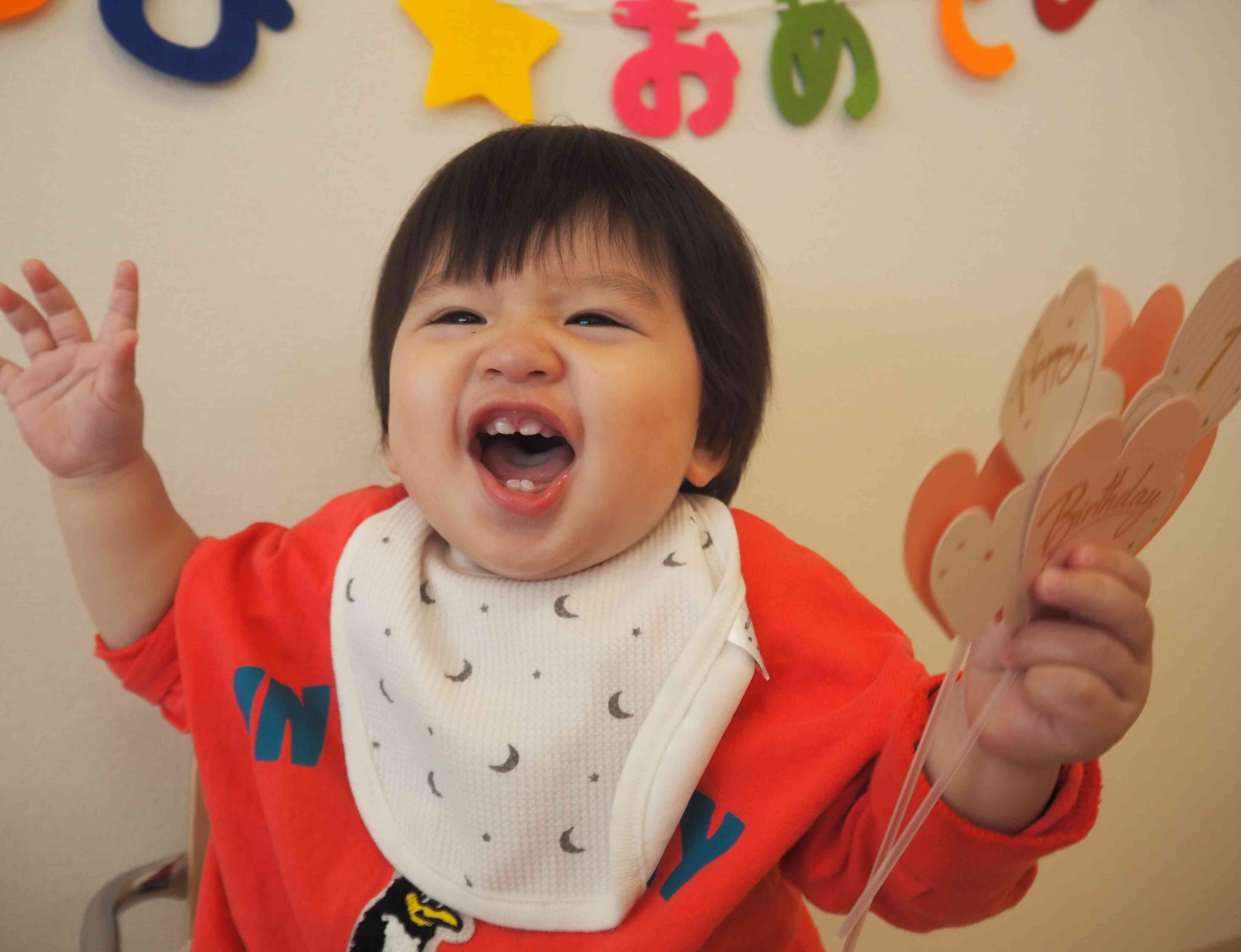 1歳のお誕生日おめでとう！