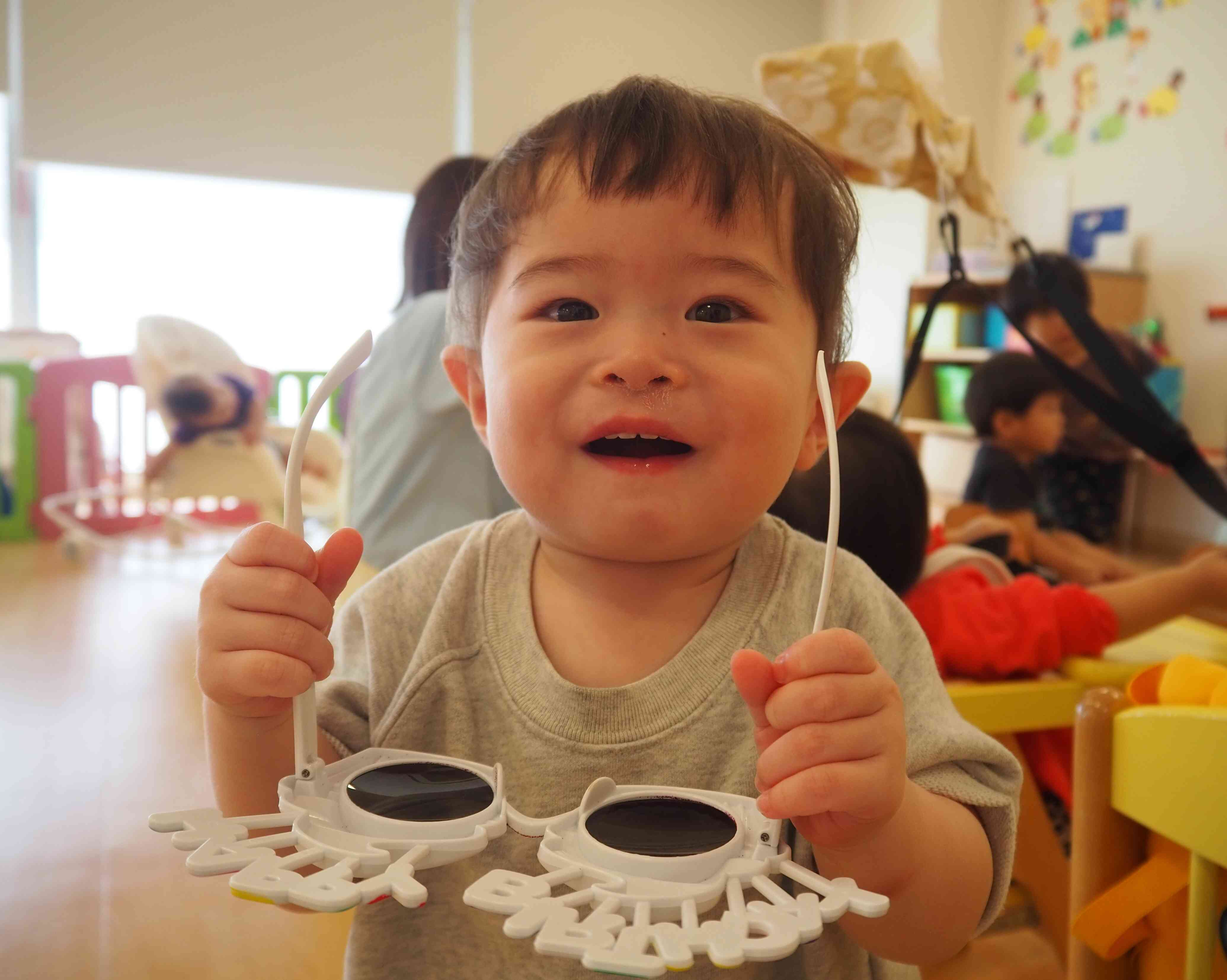 僕はサングラスかけたいな～♪