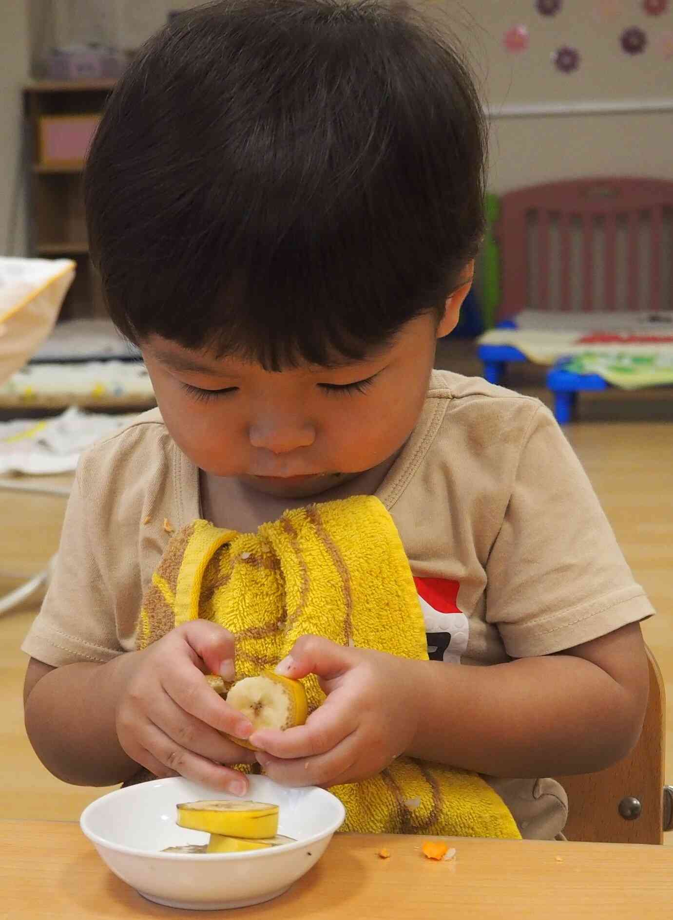 むきむき・・・