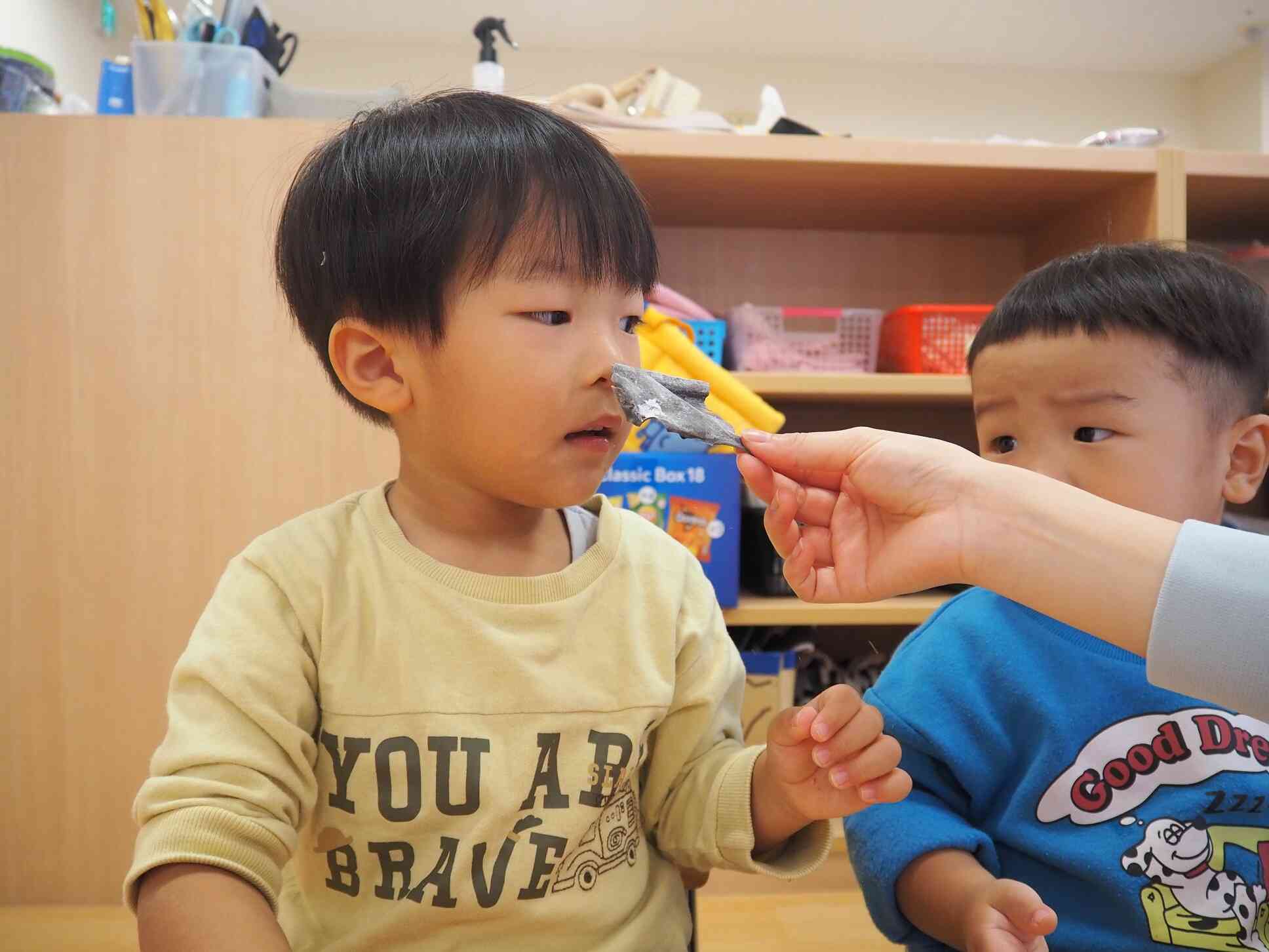 クンクン・・・