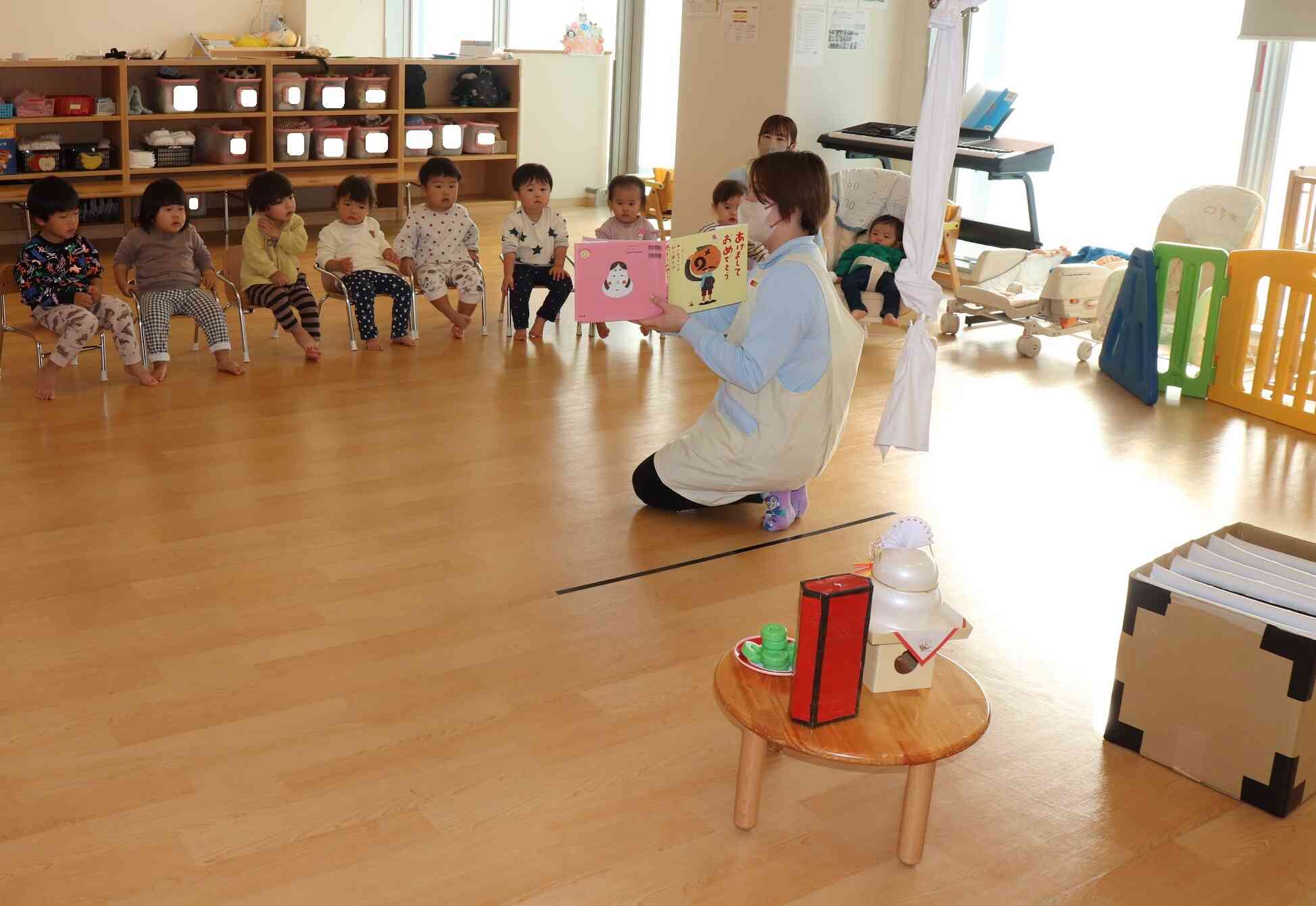 お正月ごっこをしました！！