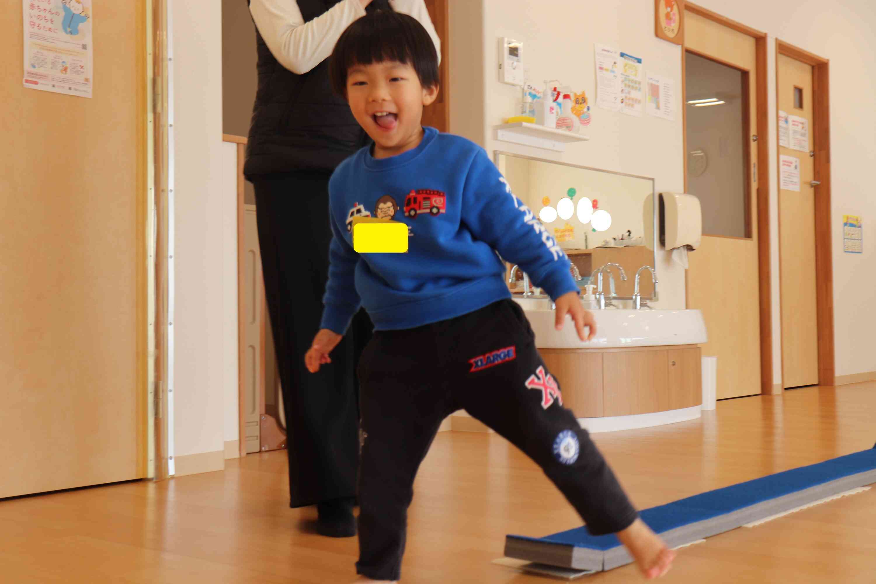 上手にできてこの顔に♪