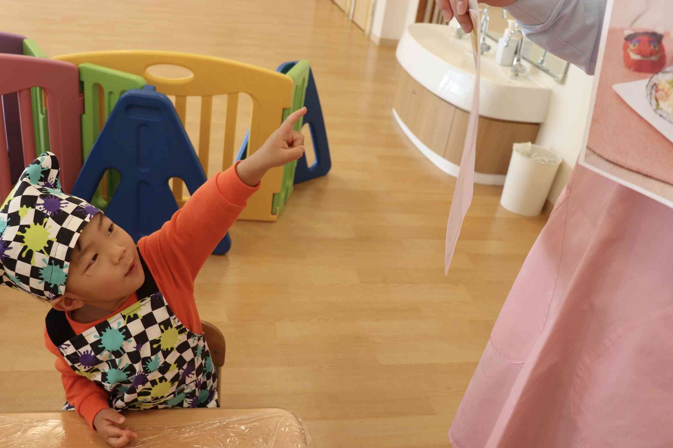 ２月食育「恵方ロールを作ろう！」