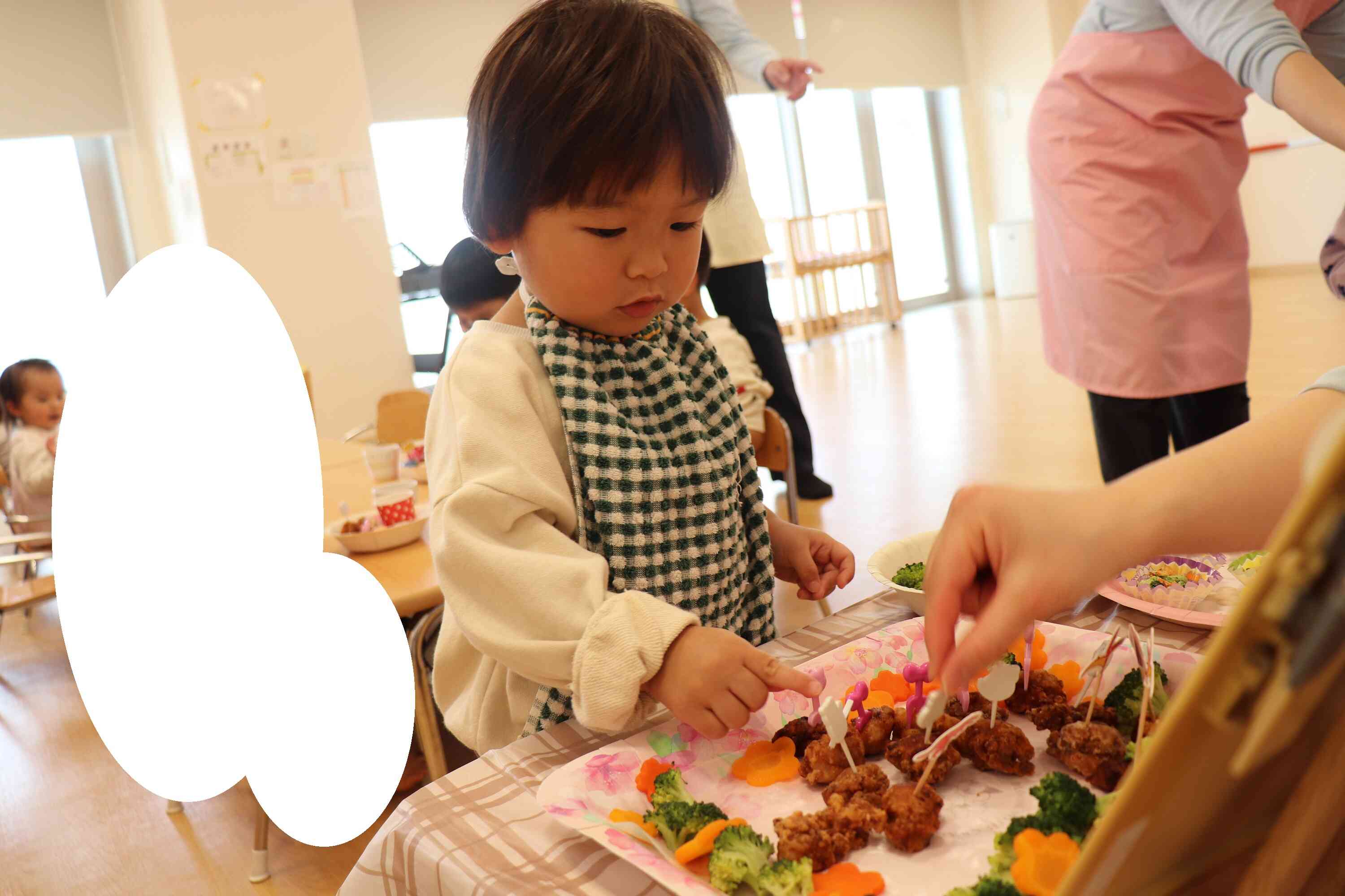 給食ビュッフェ☆