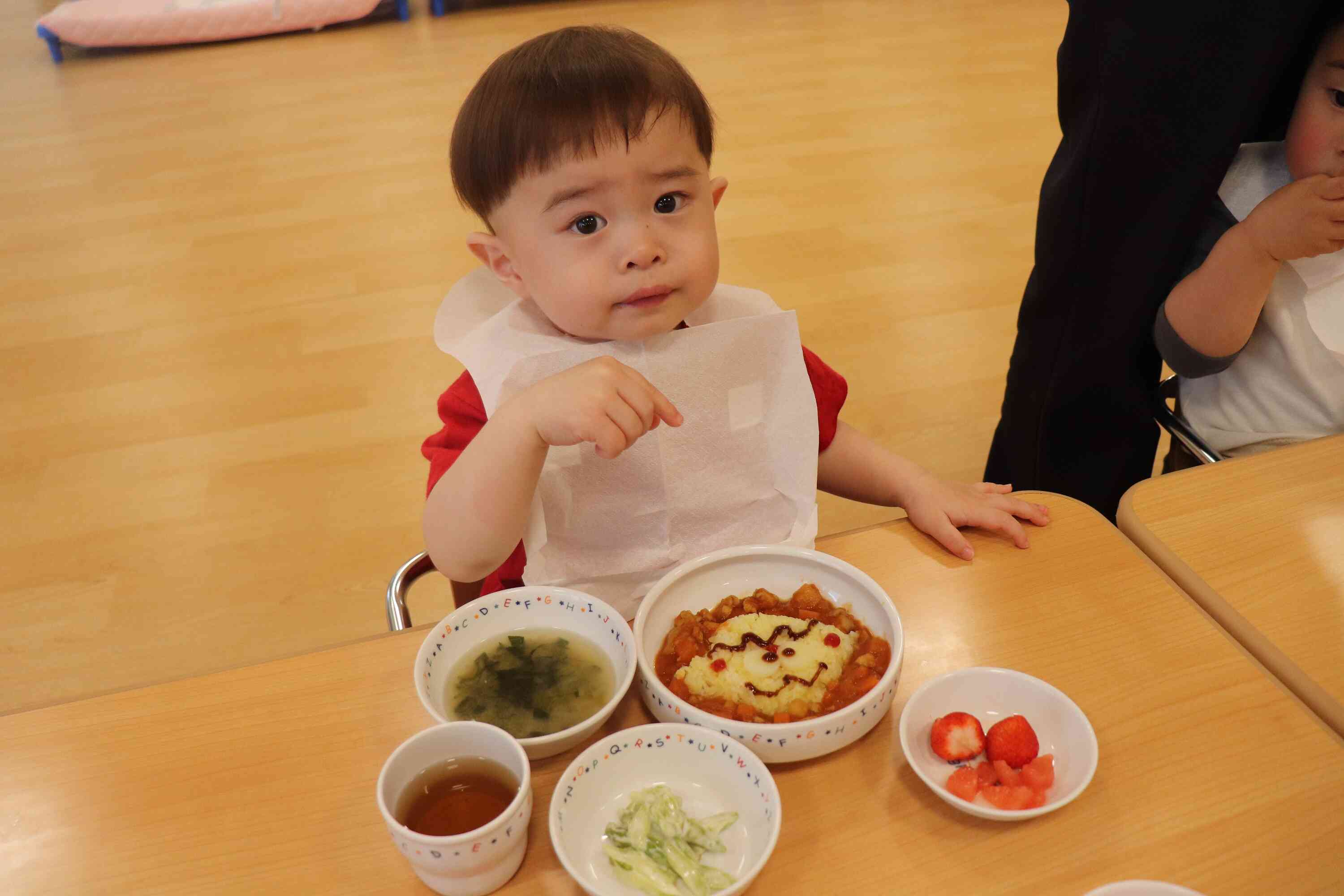 ４月２３日（木）給食の様子