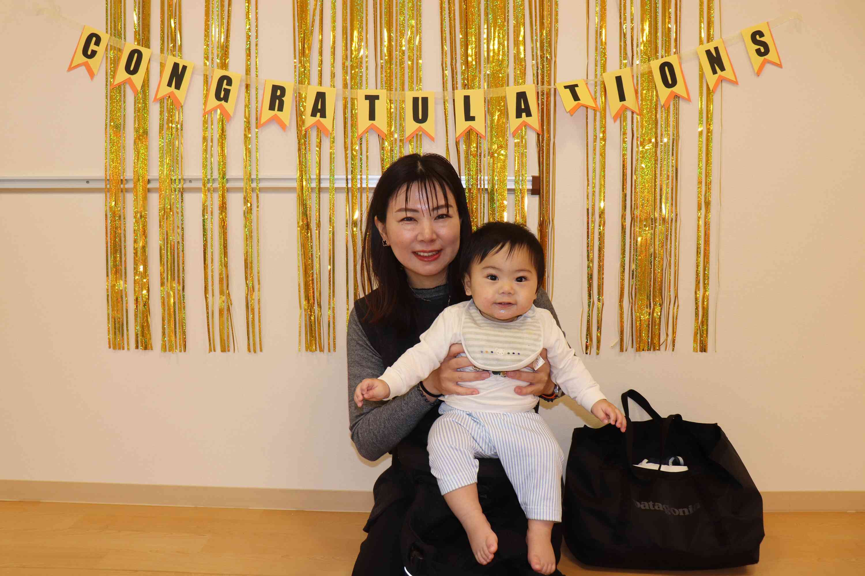 終始ニコニコ笑顔で参加してくれていました♪