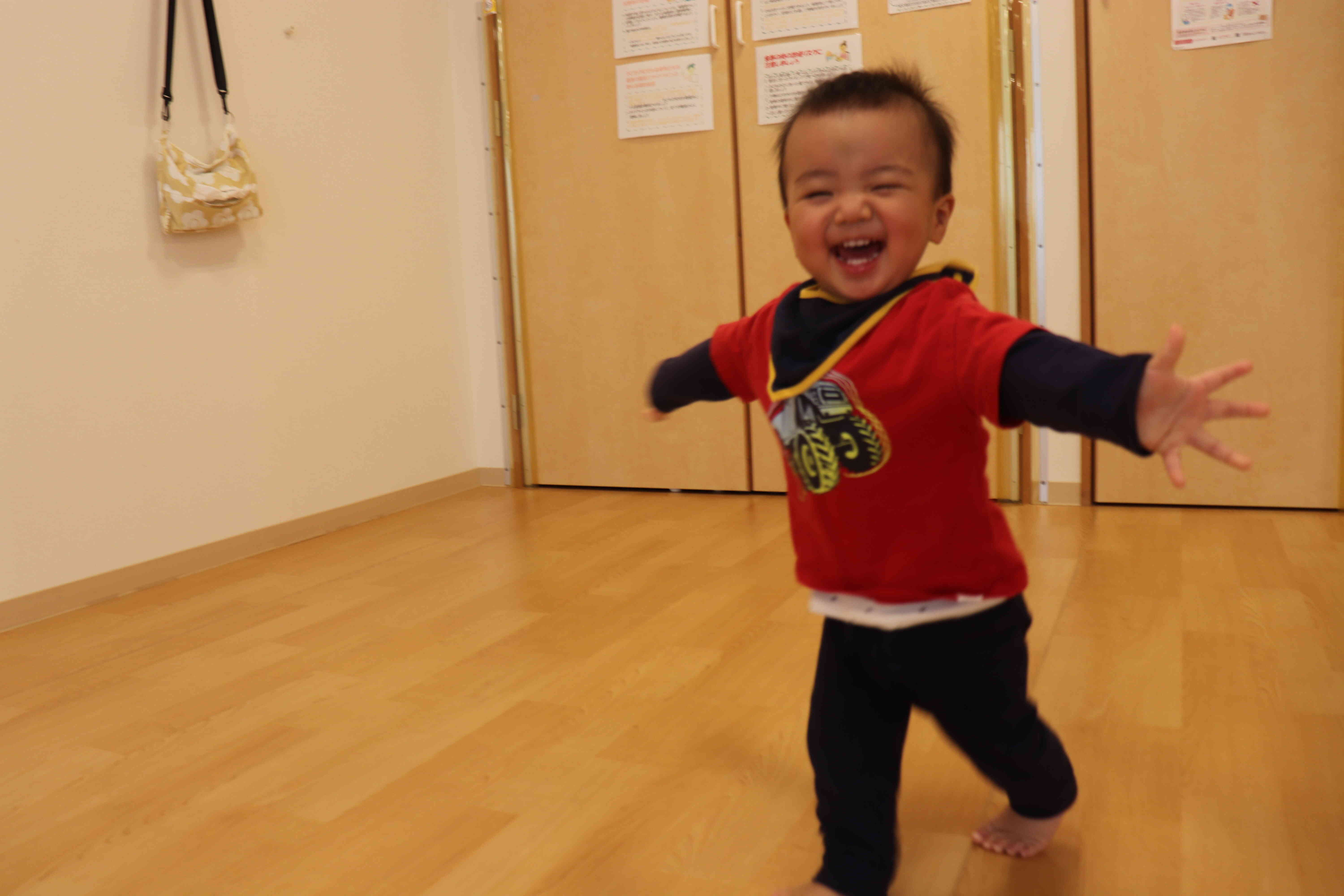 身体を動かすの楽しいね～！！