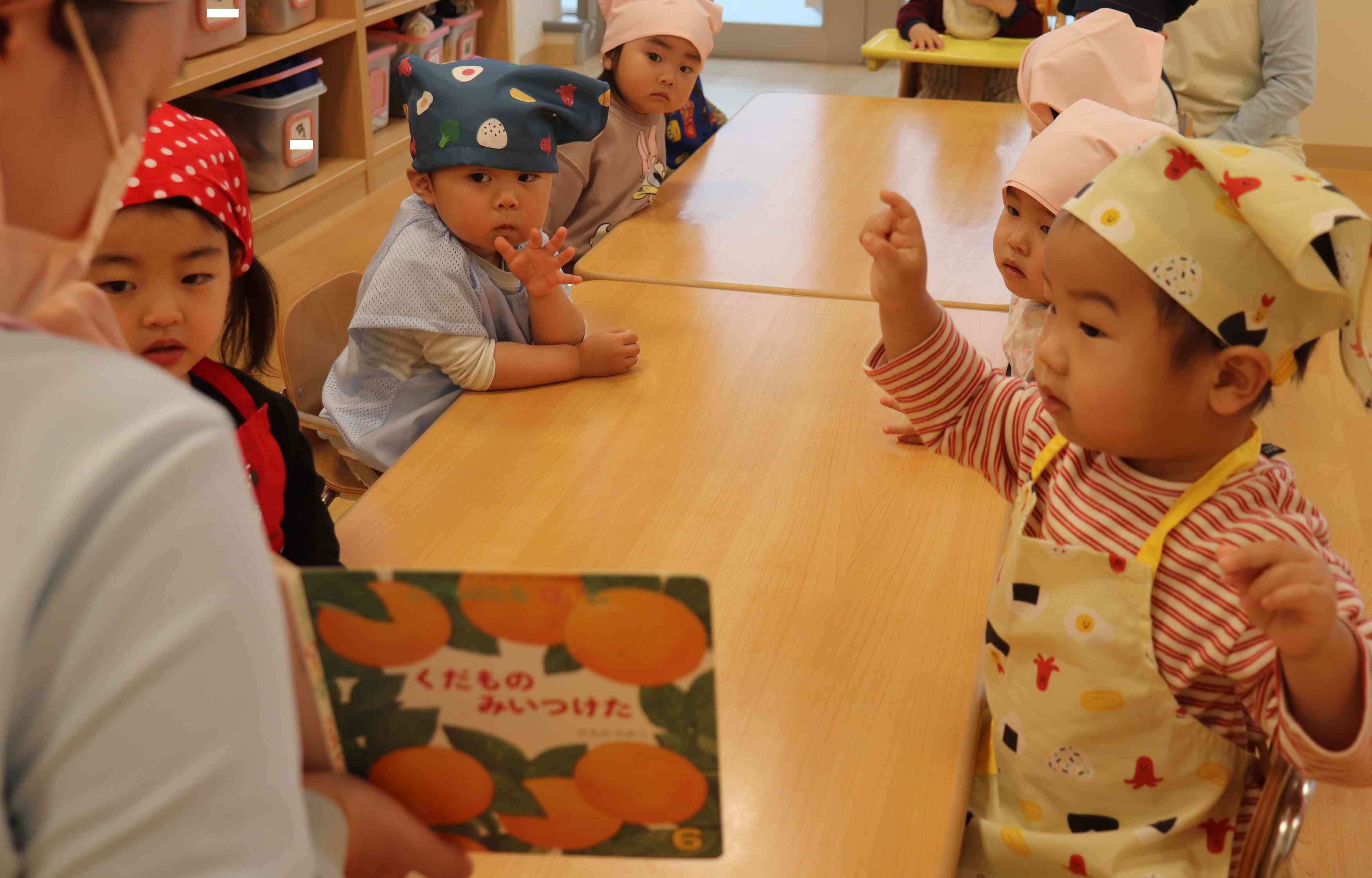 ４月食育「いちごジャムを作ろう」