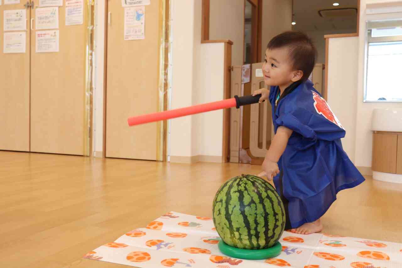 かっこいい構え!