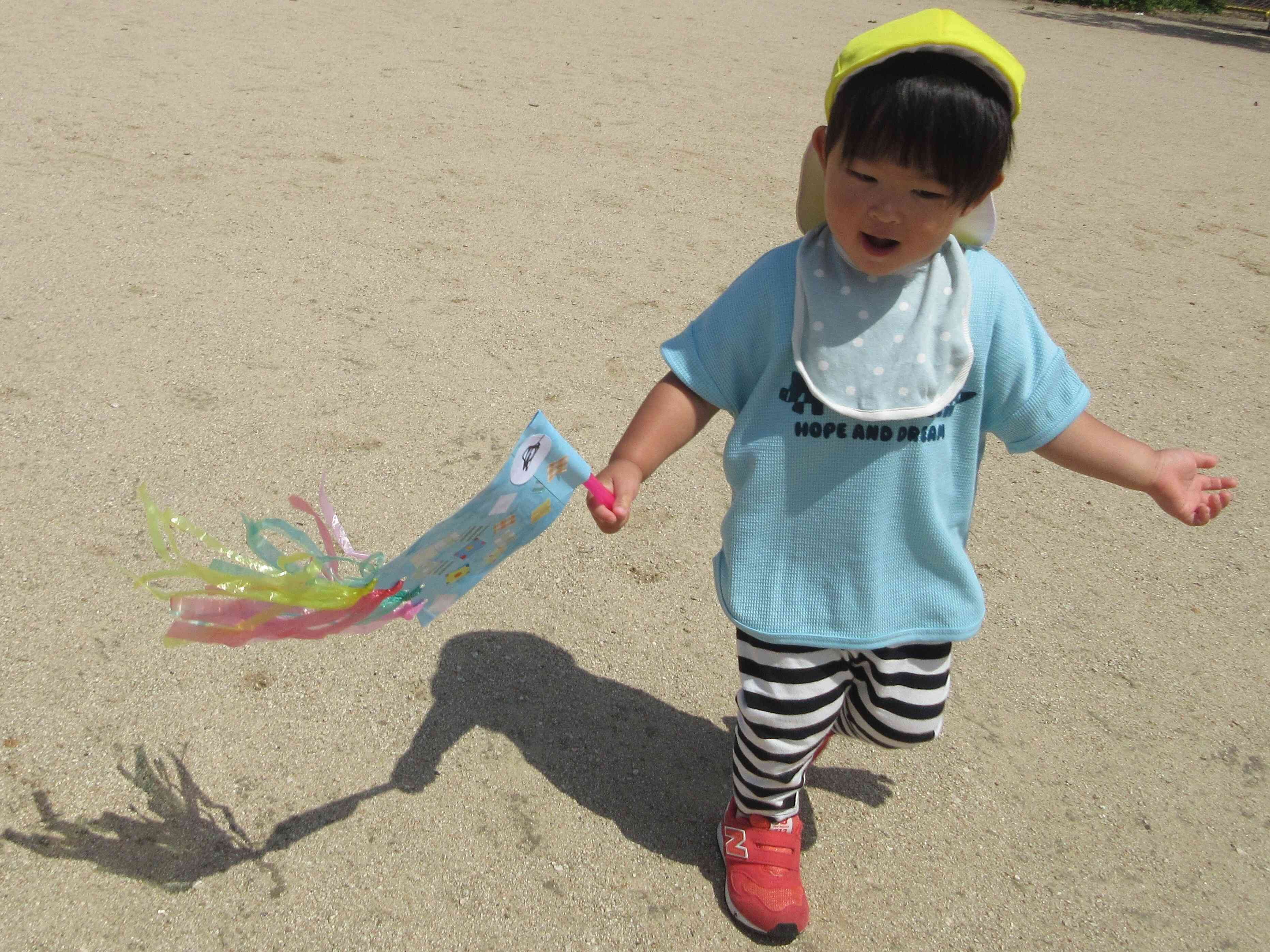 走るよ