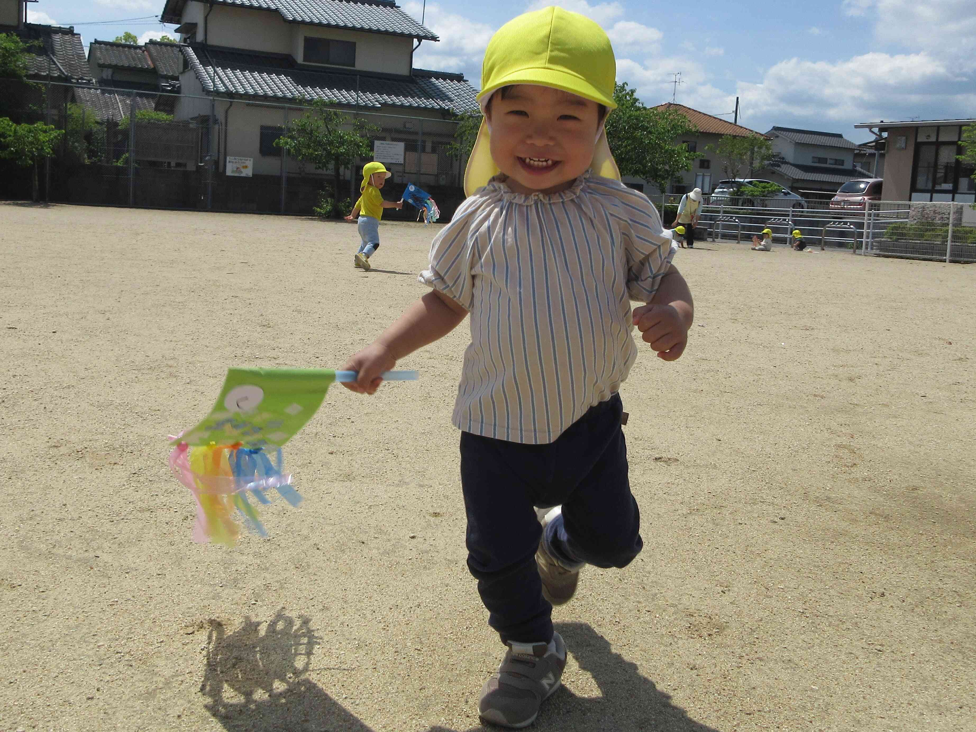 泳いでくれるかな？
