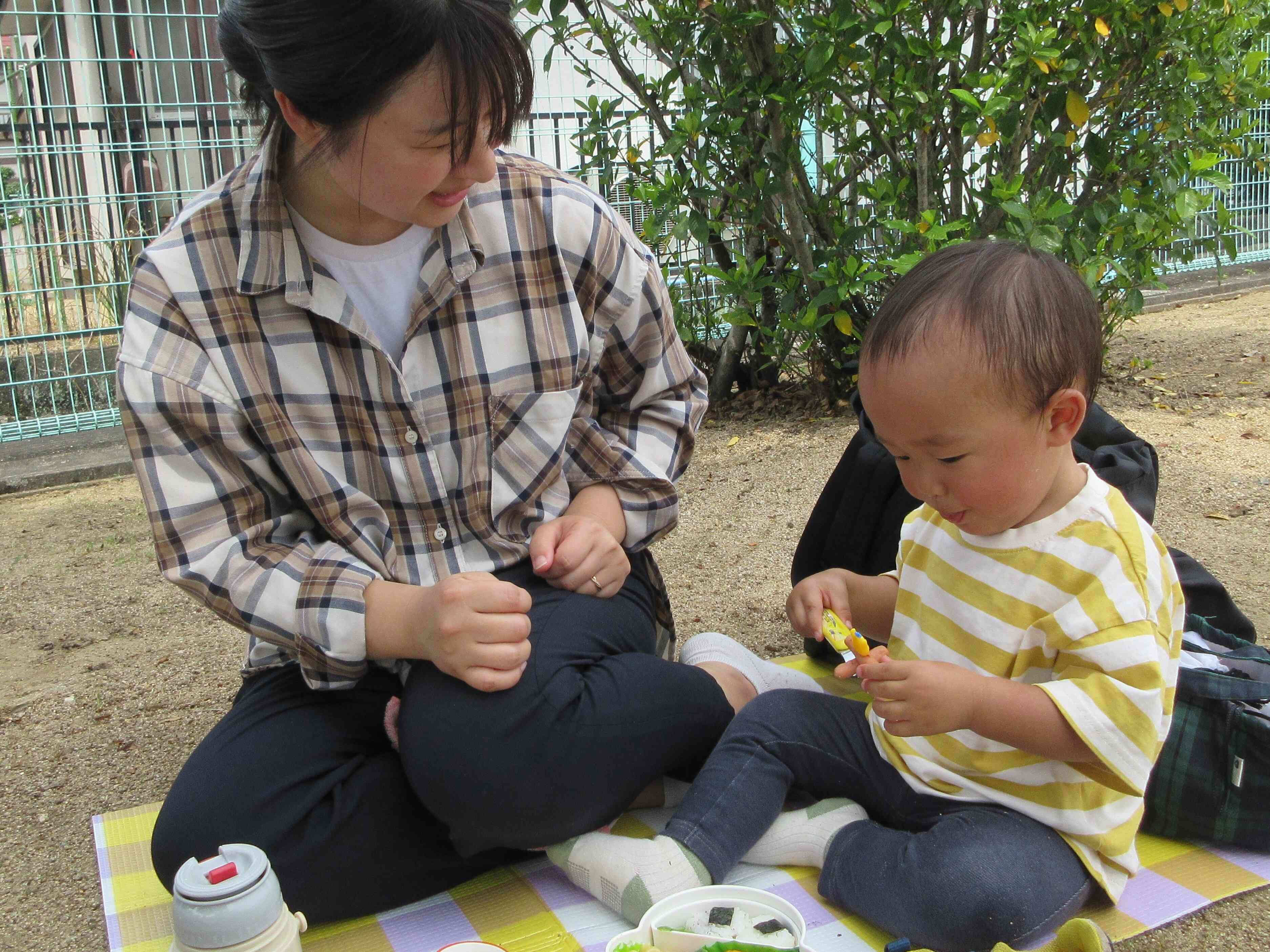 スプーンで食べちゃうよ～